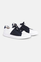 Sneakers TANSY4074 | White Dark Indigo | Sneakers | Ilse Jacobsen