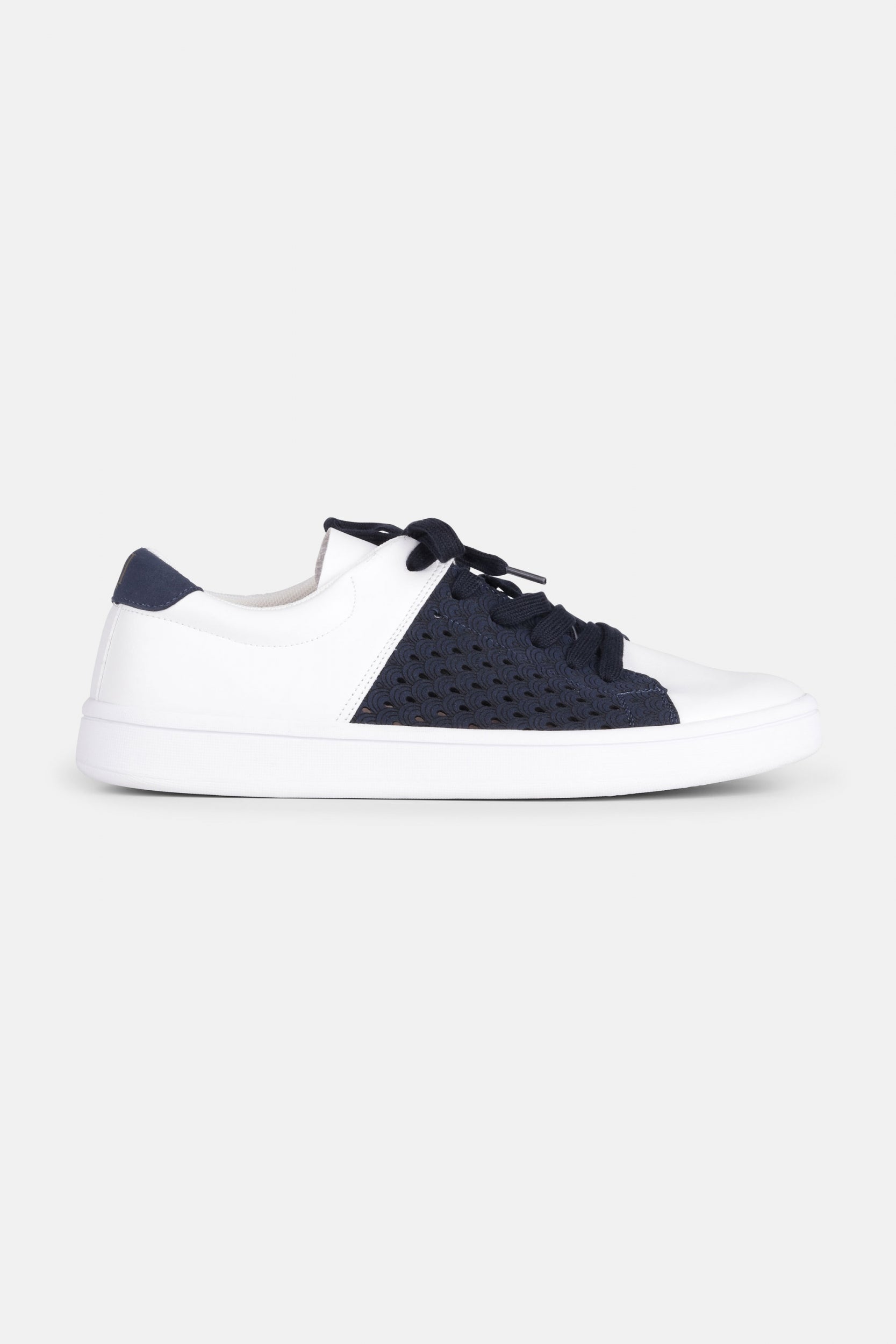 Sneakers TANSY4074 - 100660 White Dark Indigo | White Dark Indigo | Sneakers | Ilse Jacobsen