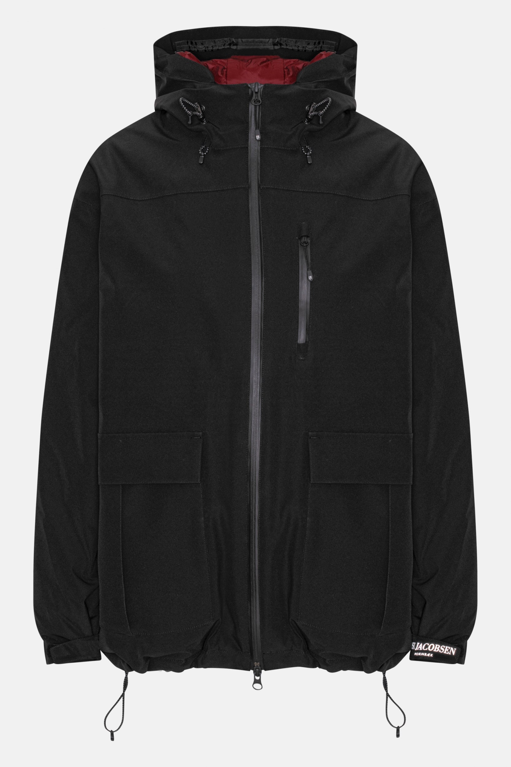 Dons Regenjas TECHRAIN01 - Black 001 | Black | Raincoat | Ilse Jacobsen