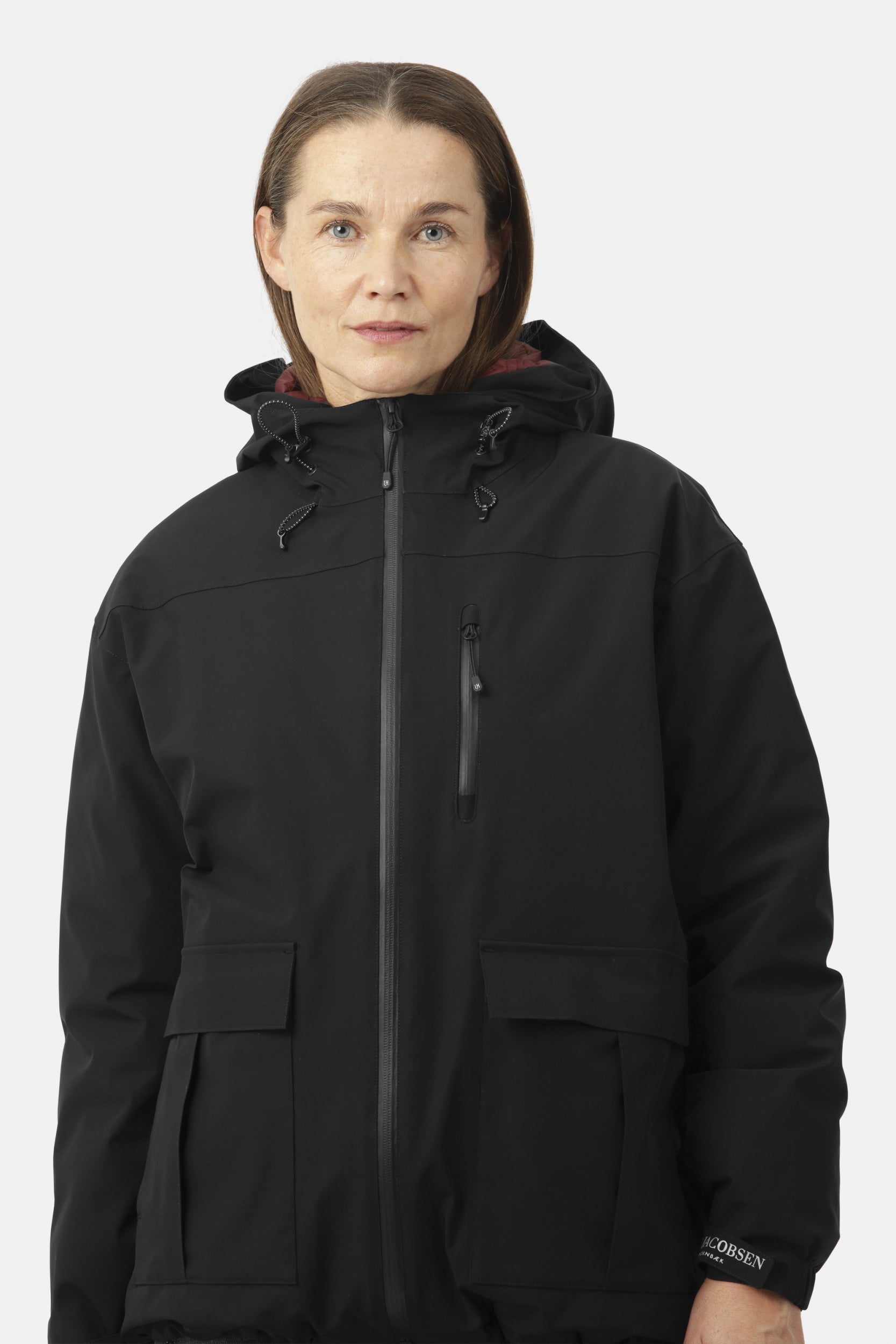 Dons Regenjas TECHRAIN01 - Black 001 | Black | Raincoat | Ilse Jacobsen