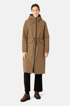 Lange Winterjas THERMAL01 | Mocca | Parka | Ilse Jacobsen