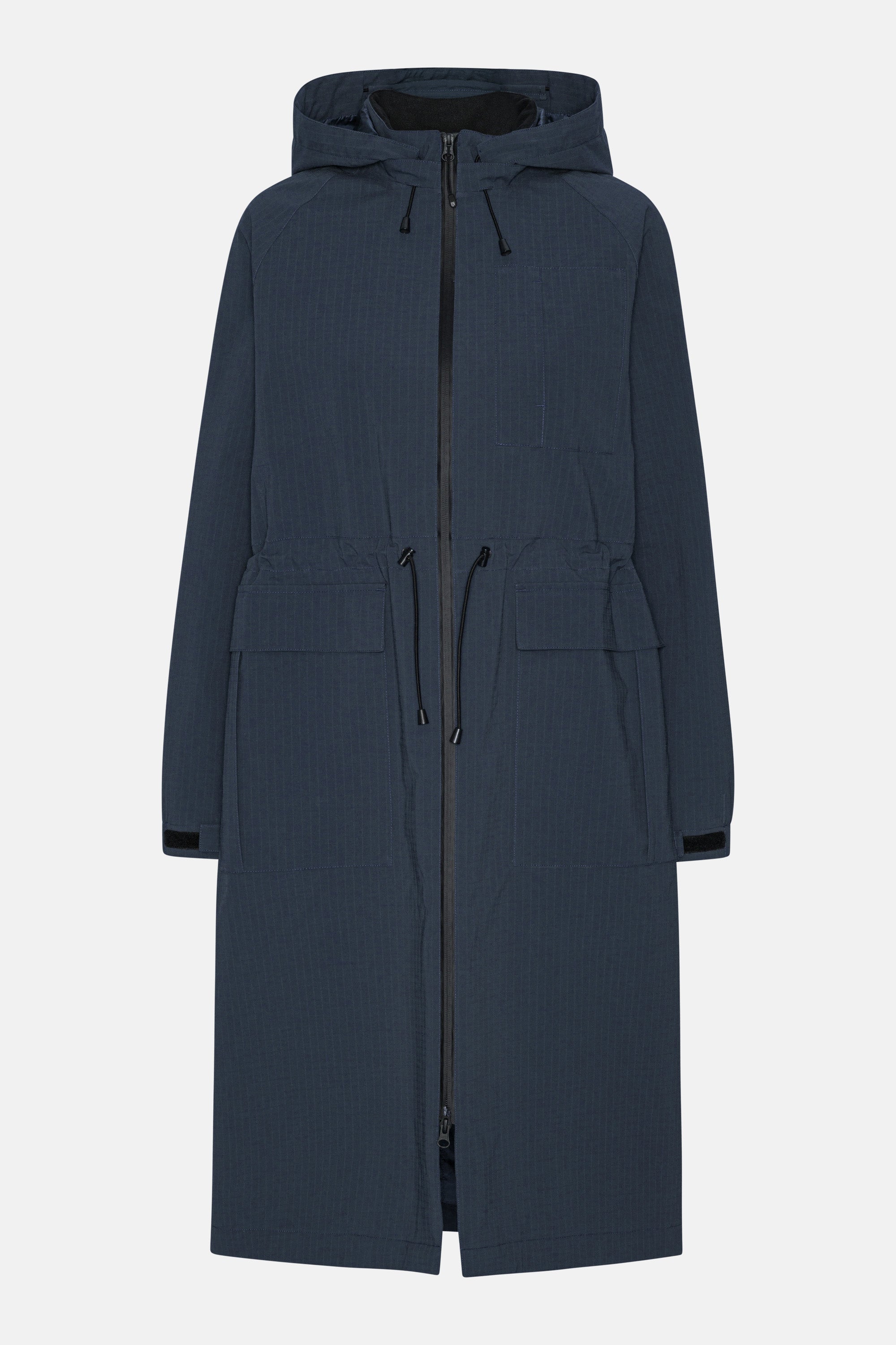 Thermische Parka Regenjas THERMAL01 - 660 Dark Indigo | Dark Indigo | Parka | Ilse Jacobsen