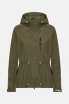 Korte Regenjas THERMAL08SP | Army | Jacket | Ilse Jacobsen