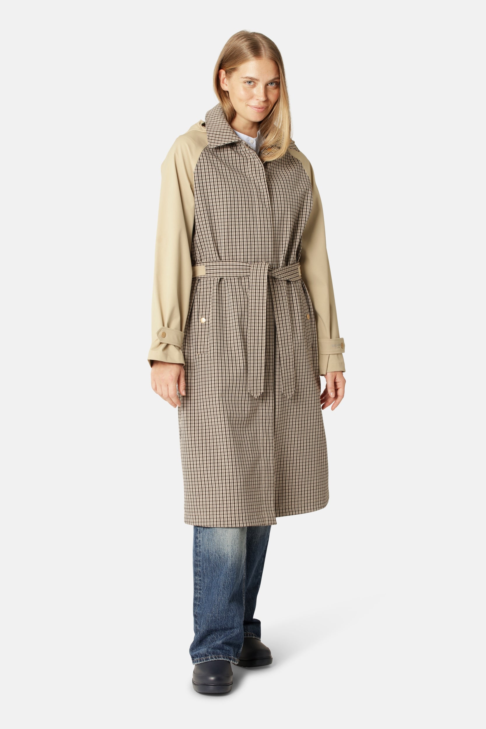 Trench Regenjassen TRENCHRAIN01 - 106 White Pepper | White Pepper | Coat | Ilse Jacobsen