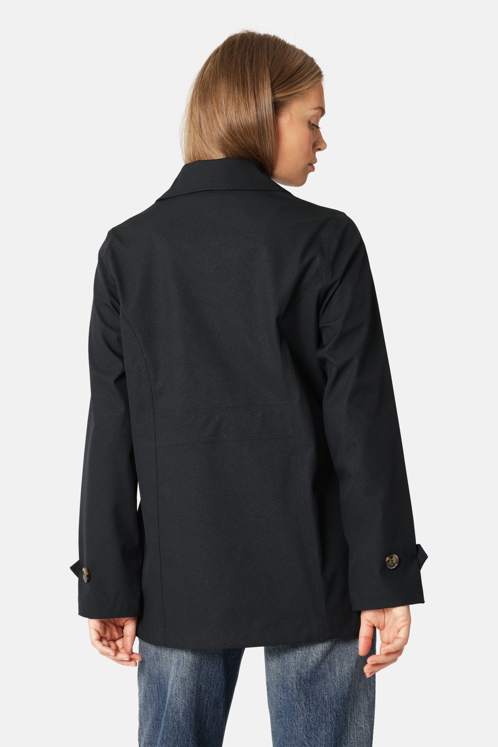 Peacoat Trenchrain02 - 660 Dark Indigo | Dark Indigo | Coat | Ilse Jacobsen