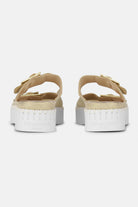 Sandalen met verstelbare band TULIP1032 | Platin White | Sandals | Ilse Jacobsen