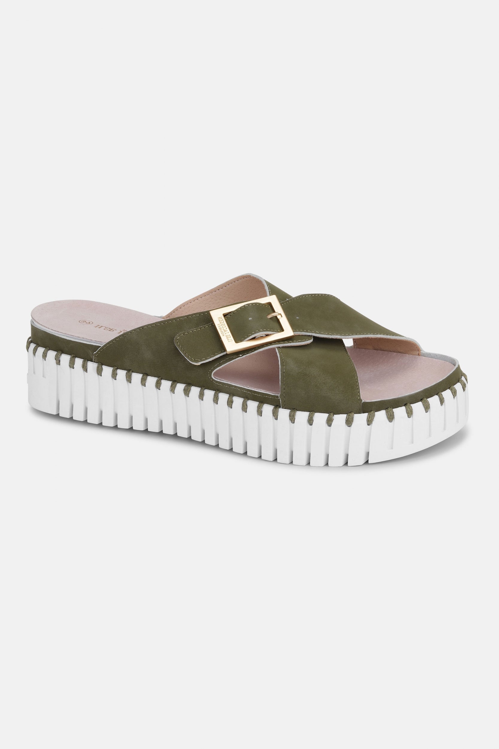 Sandalen TULIP1033 - 410100 Army White | Army White | Sandals | Ilse Jacobsen