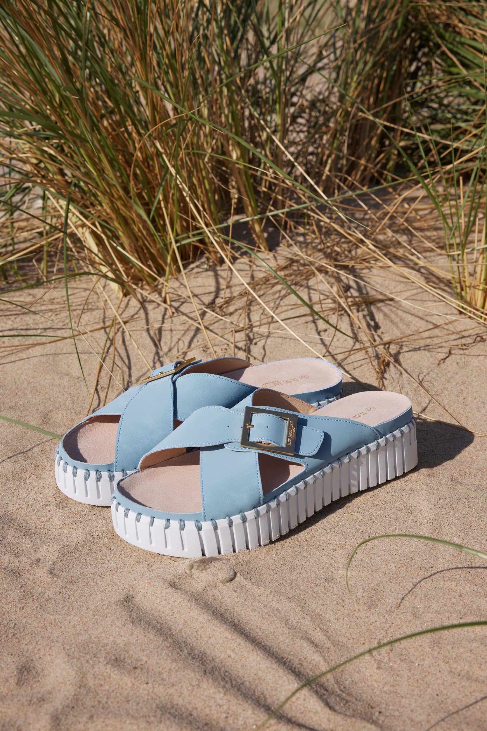Sandalen TULIP1033 - 698100 Cloud Blue White | Cloud Blue White | Sandals | Ilse Jacobsen