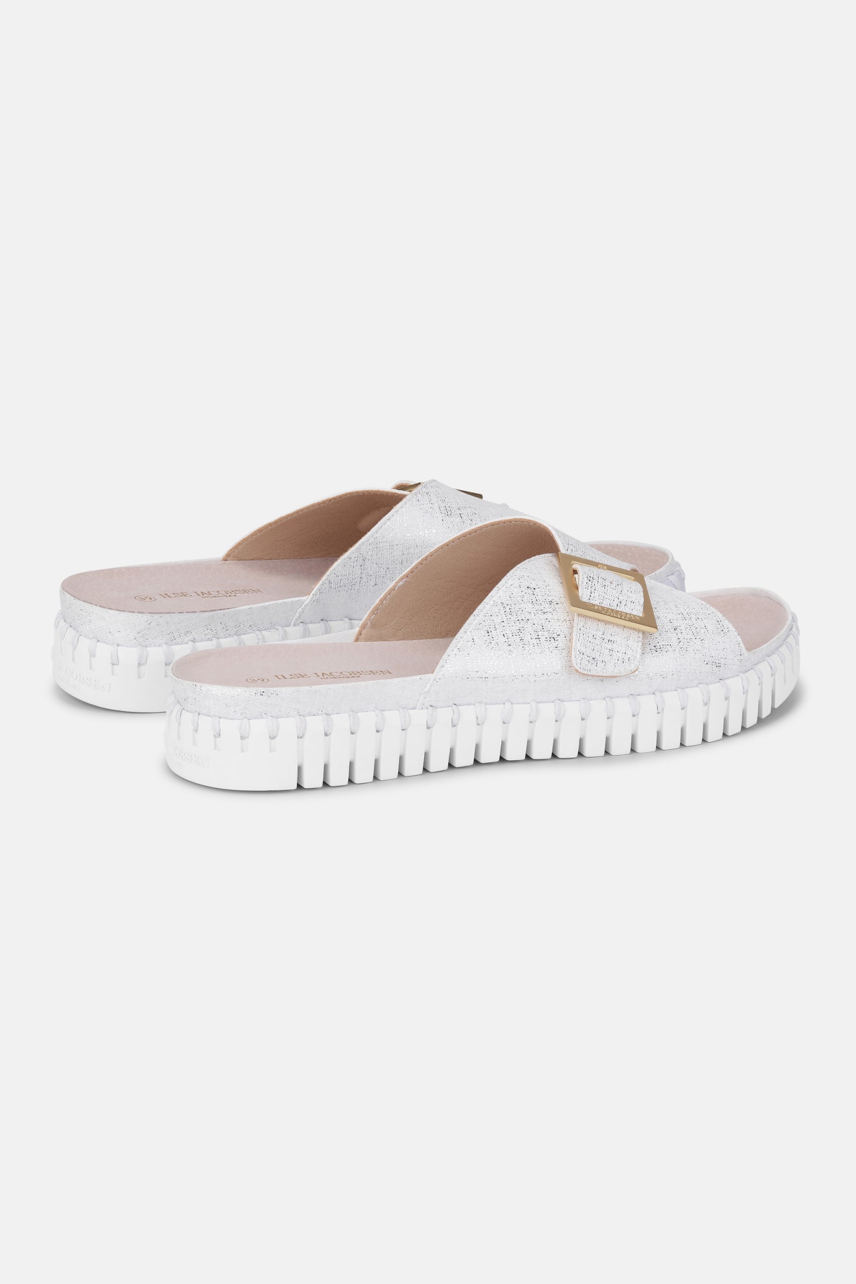Instapsandalen TULIP1035 - 100100 White White | White White | Sandals | Ilse Jacobsen