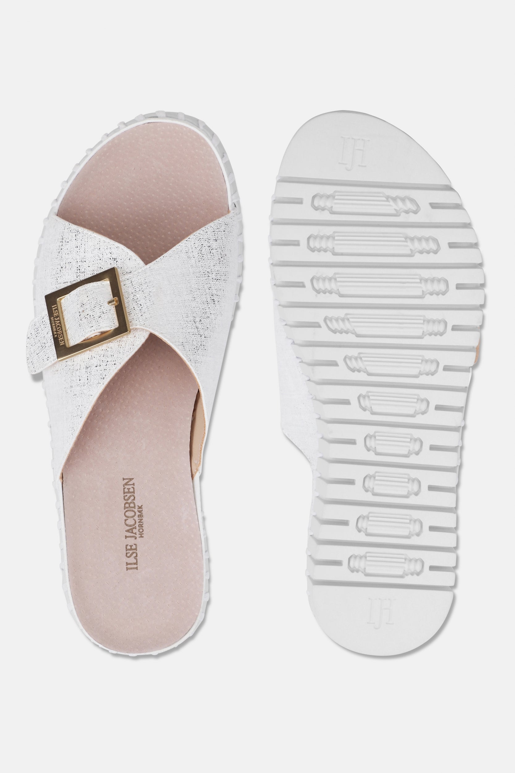 Instapsandalen TULIP1035 - 100100 White White | White White | Sandals | Ilse Jacobsen