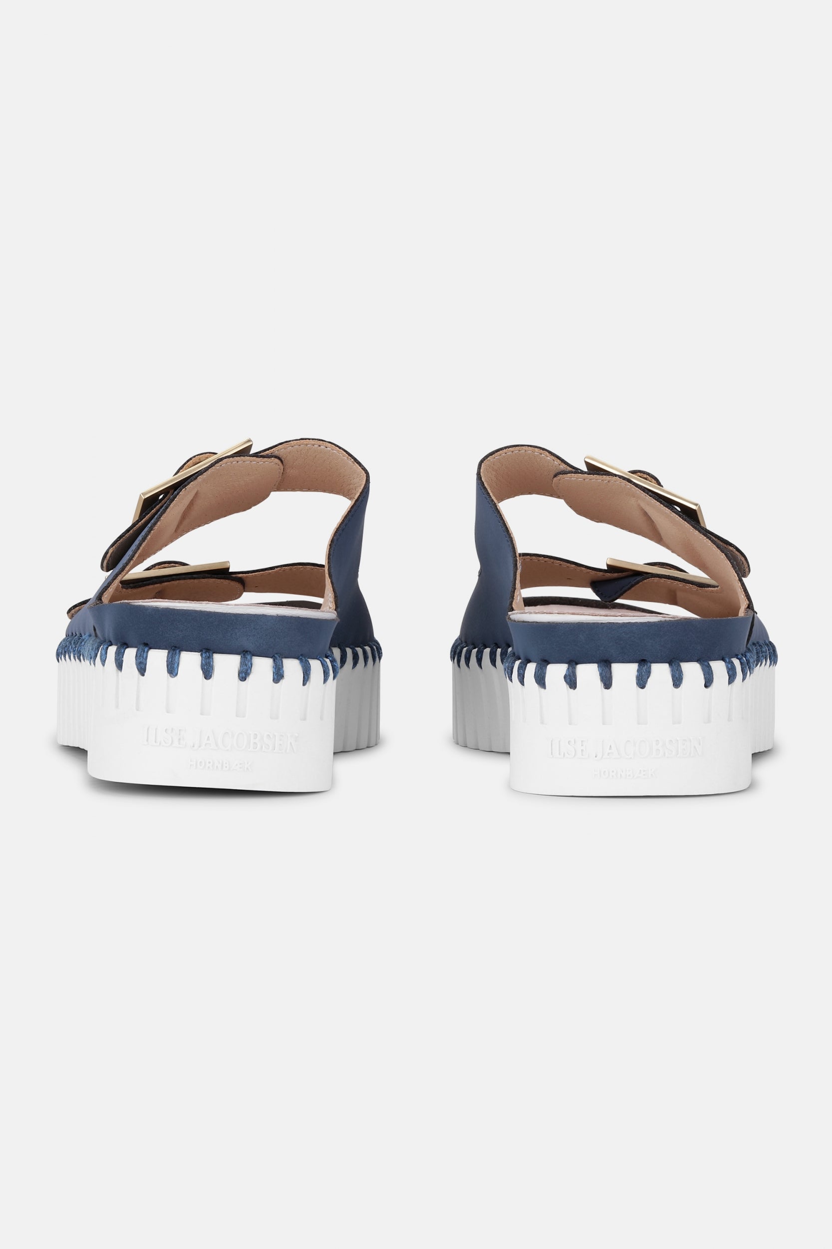 Sandalen met verstelbare gespen TULIP1037 - 699100 Blue Greyness White | Blue Greyness White | Sandals | Ilse Jacobsen
