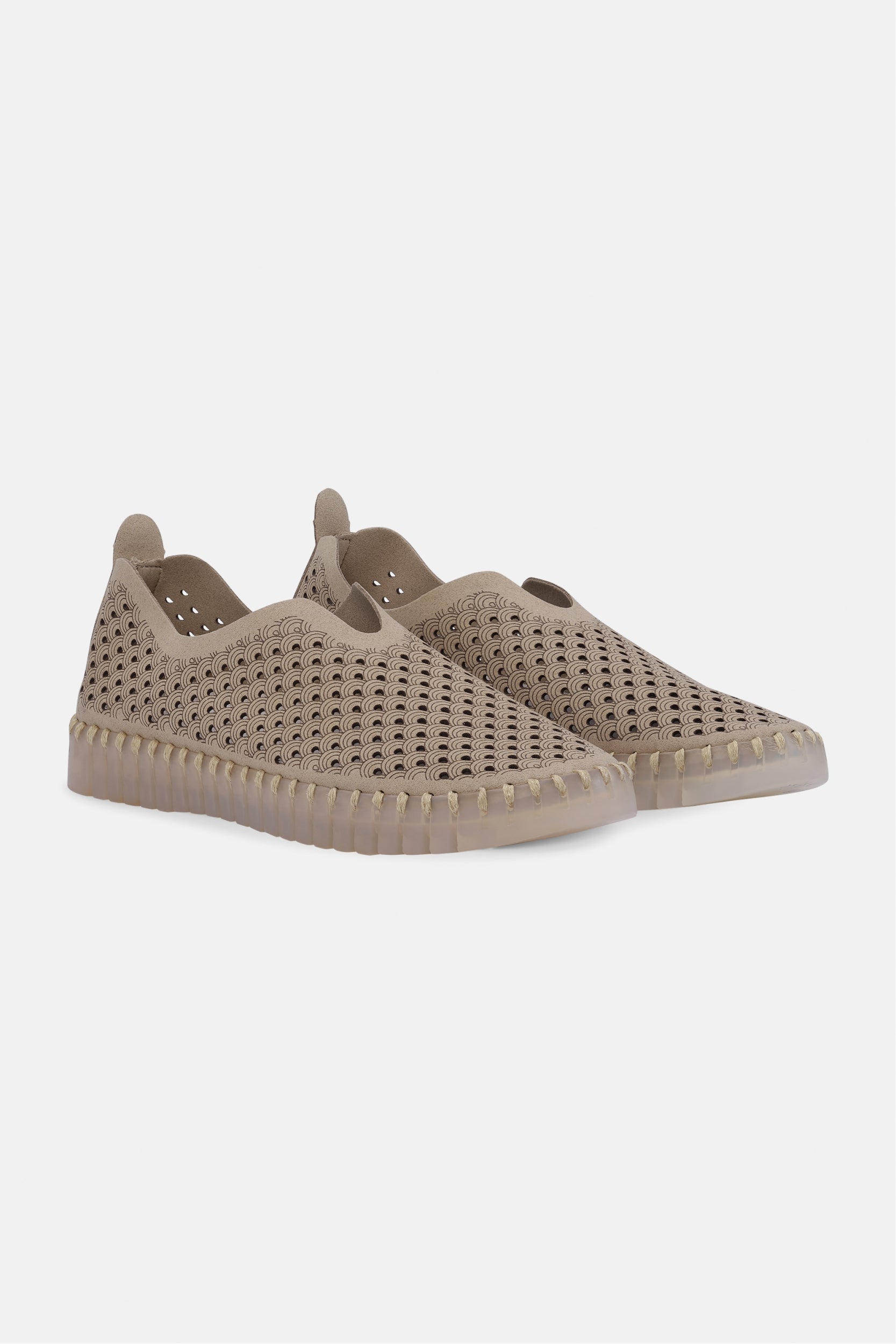 Instappers TULIP139LUX transparante zool - 110 Latte | Latte | Shoes | Ilse Jacobsen