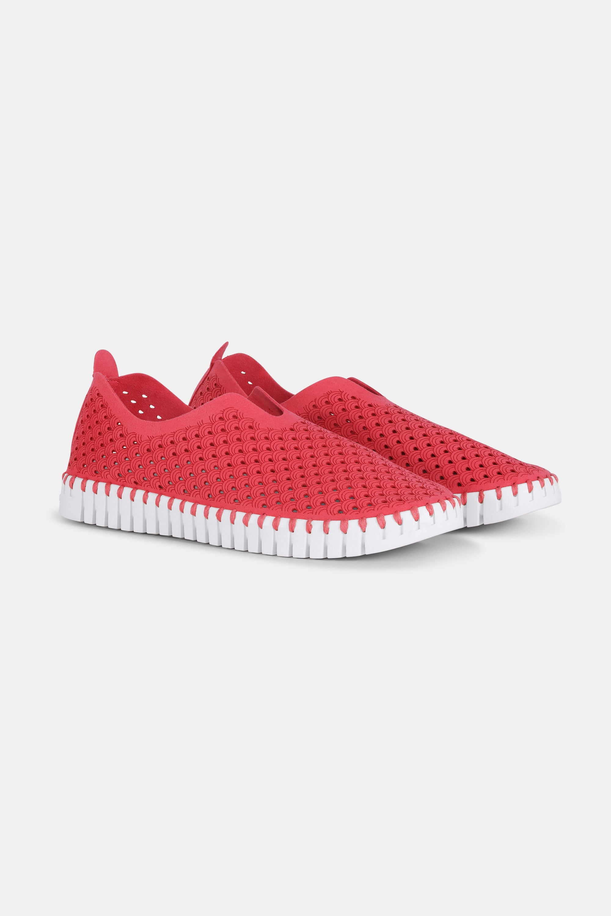 Instappers Tulip139 witte zool - 309 Viva Magenta | Viva Magenta | Shoes | Ilse Jacobsen