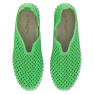 Instappers Tulip139 witte zool | Bright Green | Shoes | Ilse Jacobsen