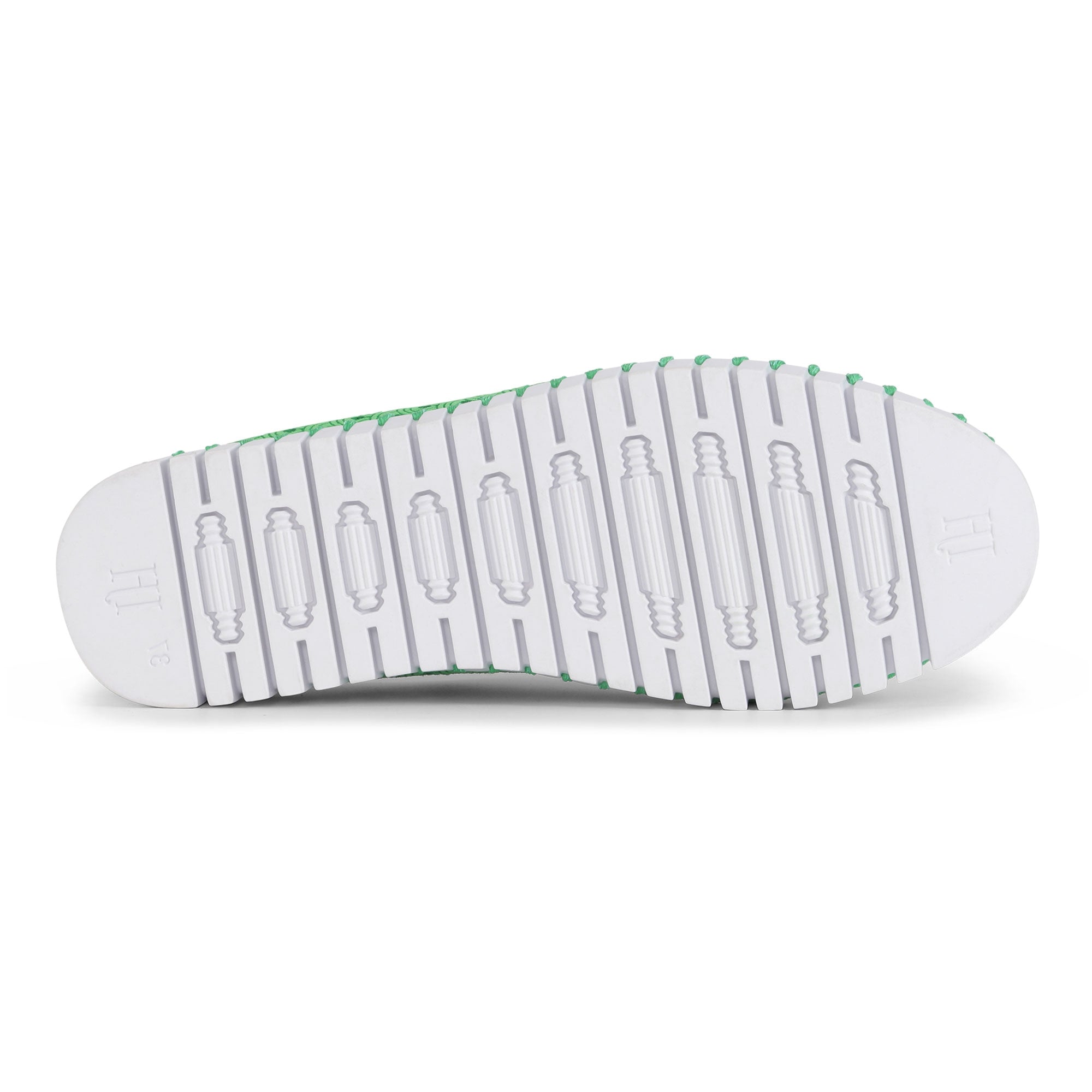 Instappers Tulip139 witte zool - 495 Bright Green | Bright Green | Shoes | Ilse Jacobsen
