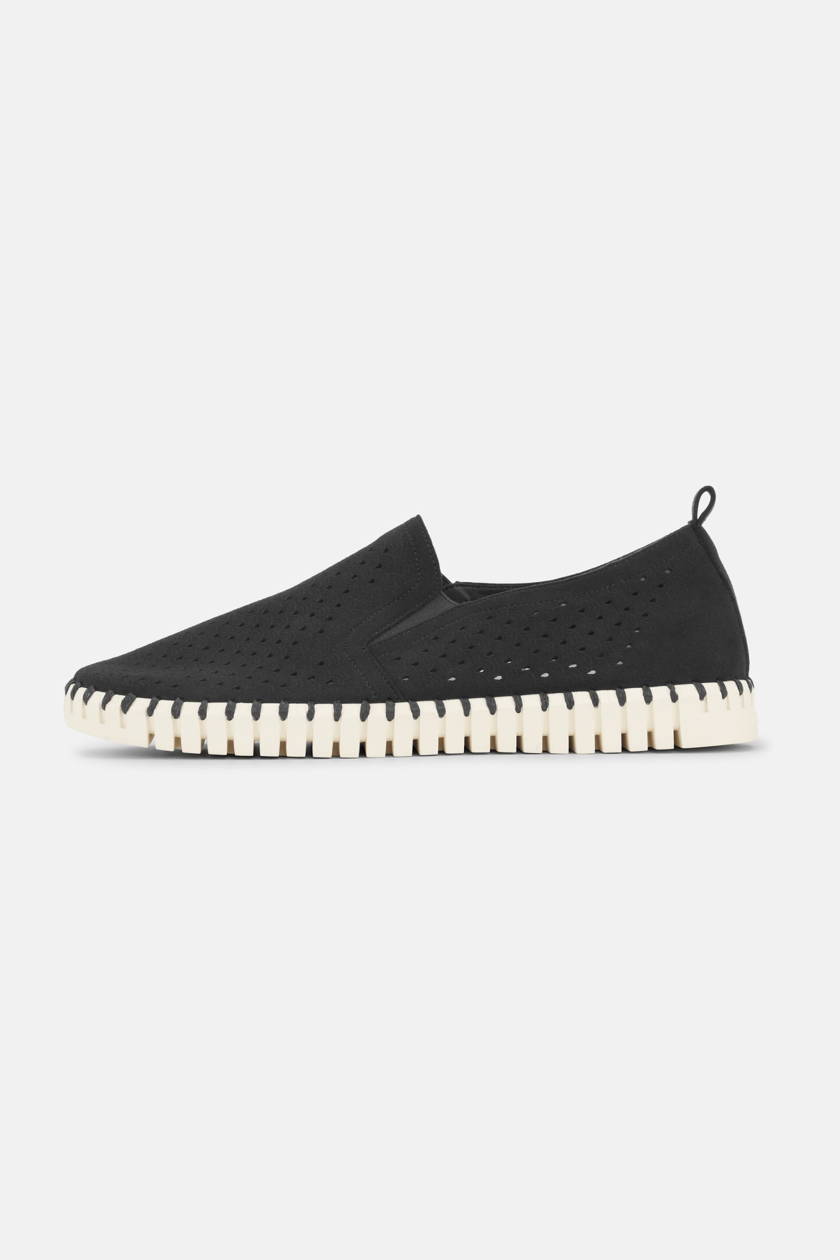 Instappers Heren TULIP140MEN beige zool | Black | Shoes | Ilse Jacobsen