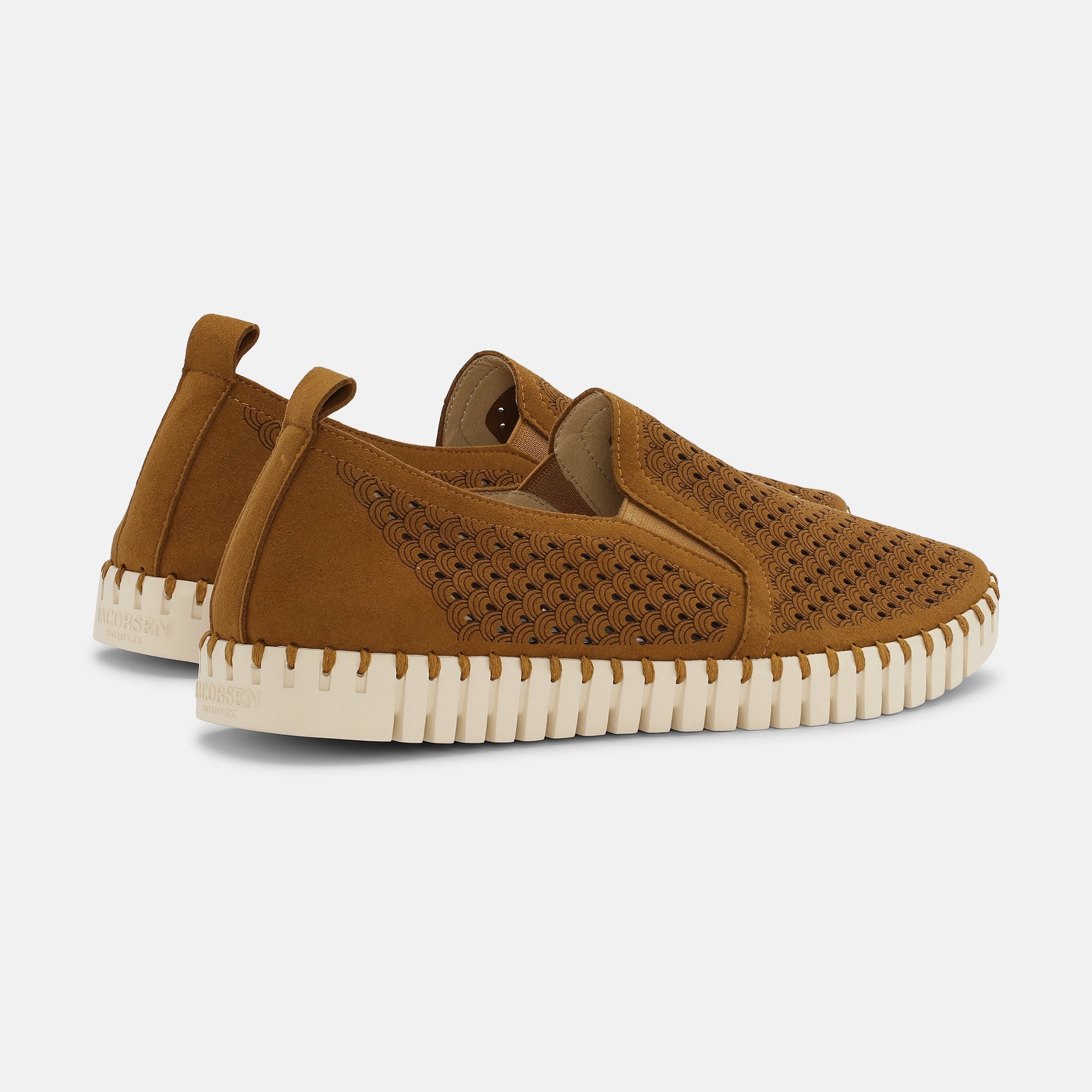 Instappers Heren TULIP140MEN beige zool - 236 Cashew | Cashew | Shoes | Ilse Jacobsen