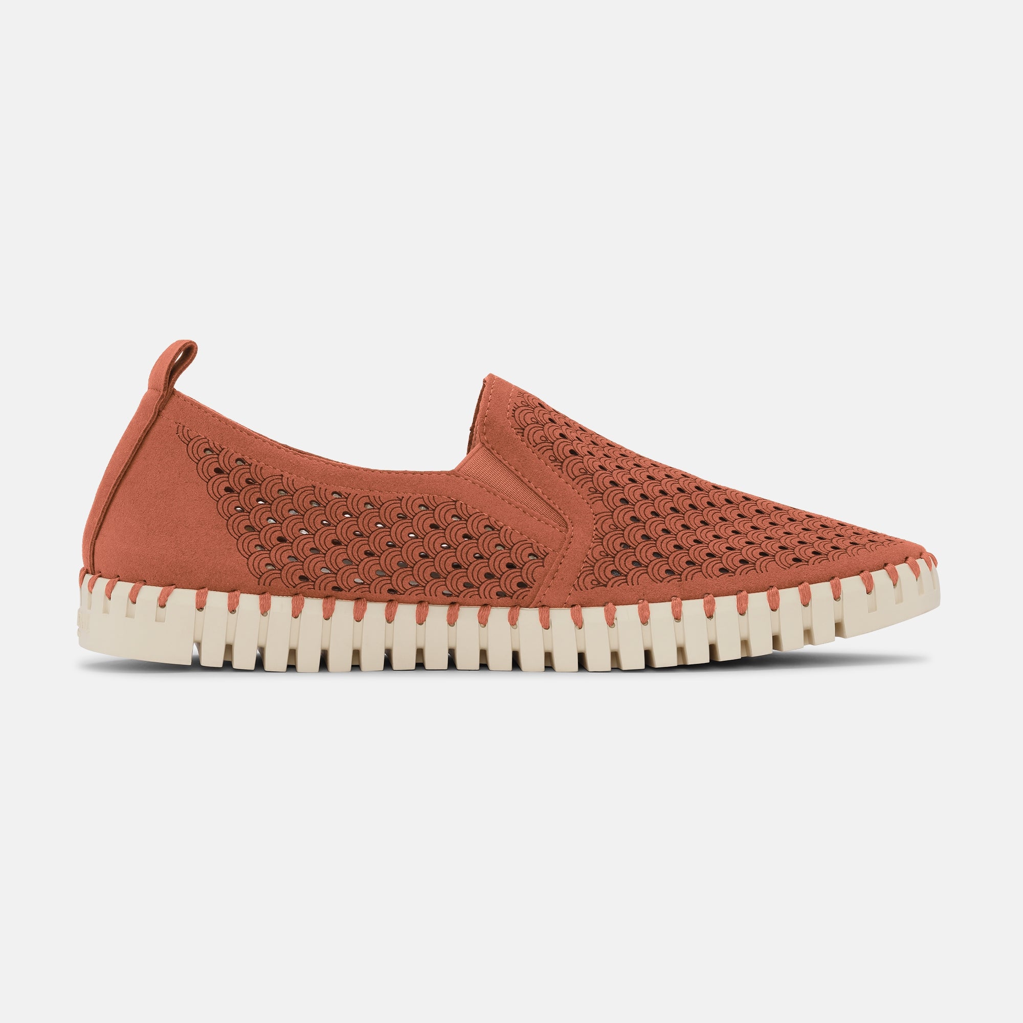 Instappers Heren TULIP140MEN beige zool - 333 Light Brick | Light Brick | Shoes | Ilse Jacobsen