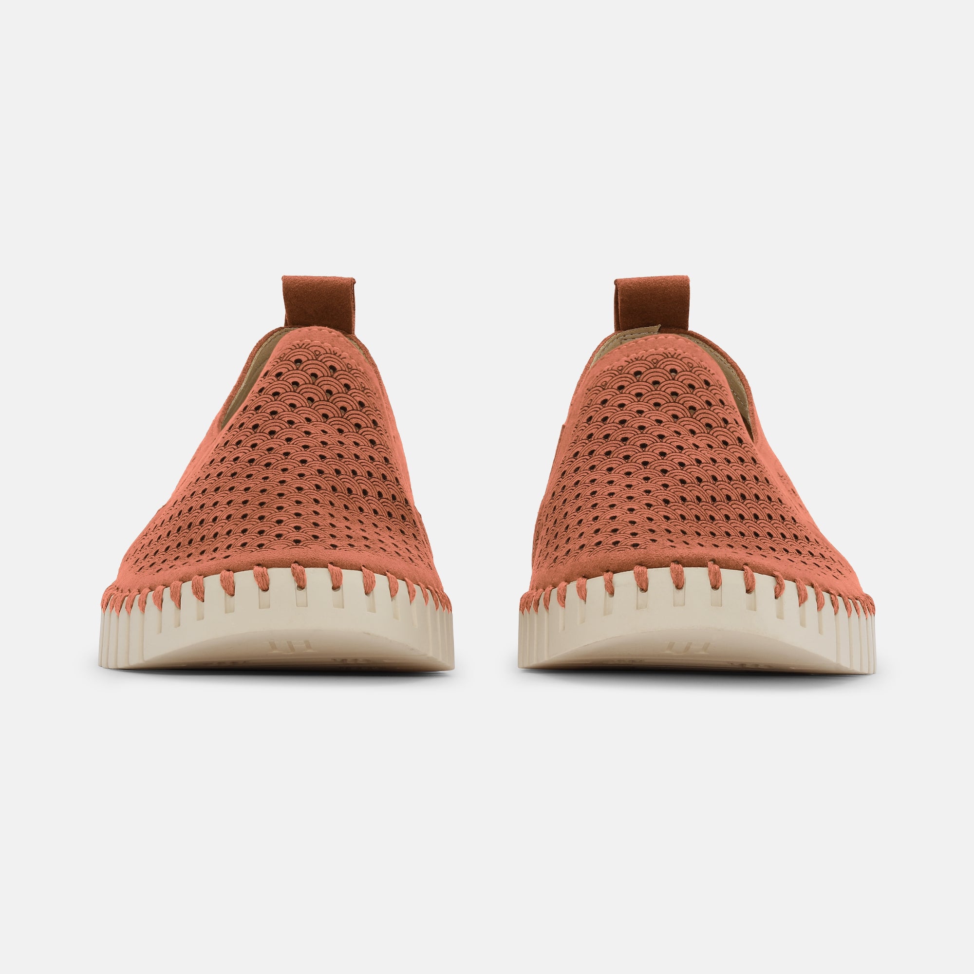 Instappers Heren TULIP140MEN beige zool - 333 Light Brick | Light Brick | Shoes | Ilse Jacobsen