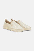 Instappers Heren TULIP143MEN beige zool | Kit Pearled Ivory | Shoes | Ilse Jacobsen