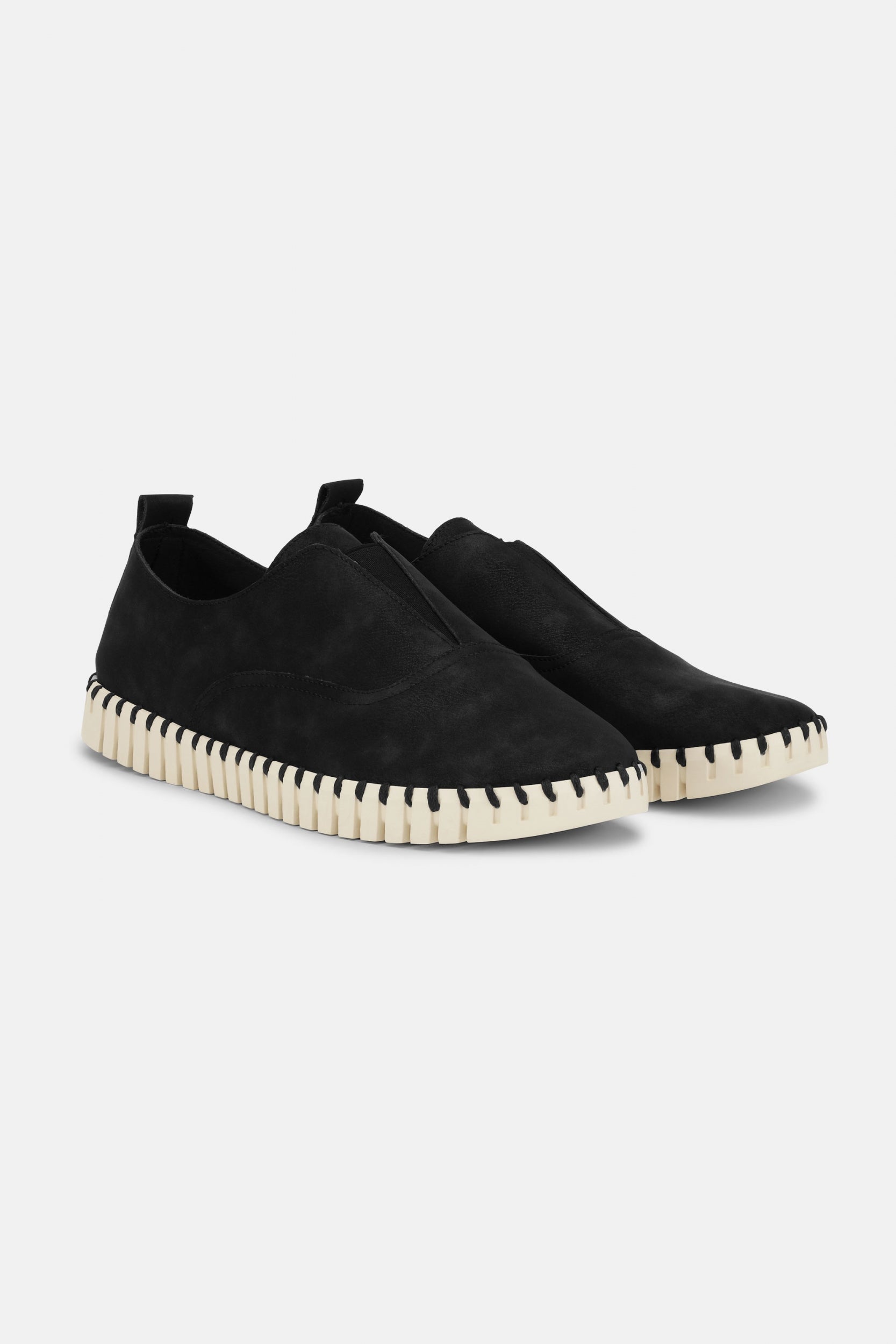 Instappers Heren TULIP144MEN - 001111 Black Pearled Ivory | Black Pearled Ivory | Shoes | Ilse Jacobsen