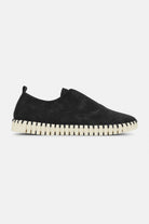 Instappers Heren TULIP144MEN | Black Pearled Ivory | Shoes | Ilse Jacobsen