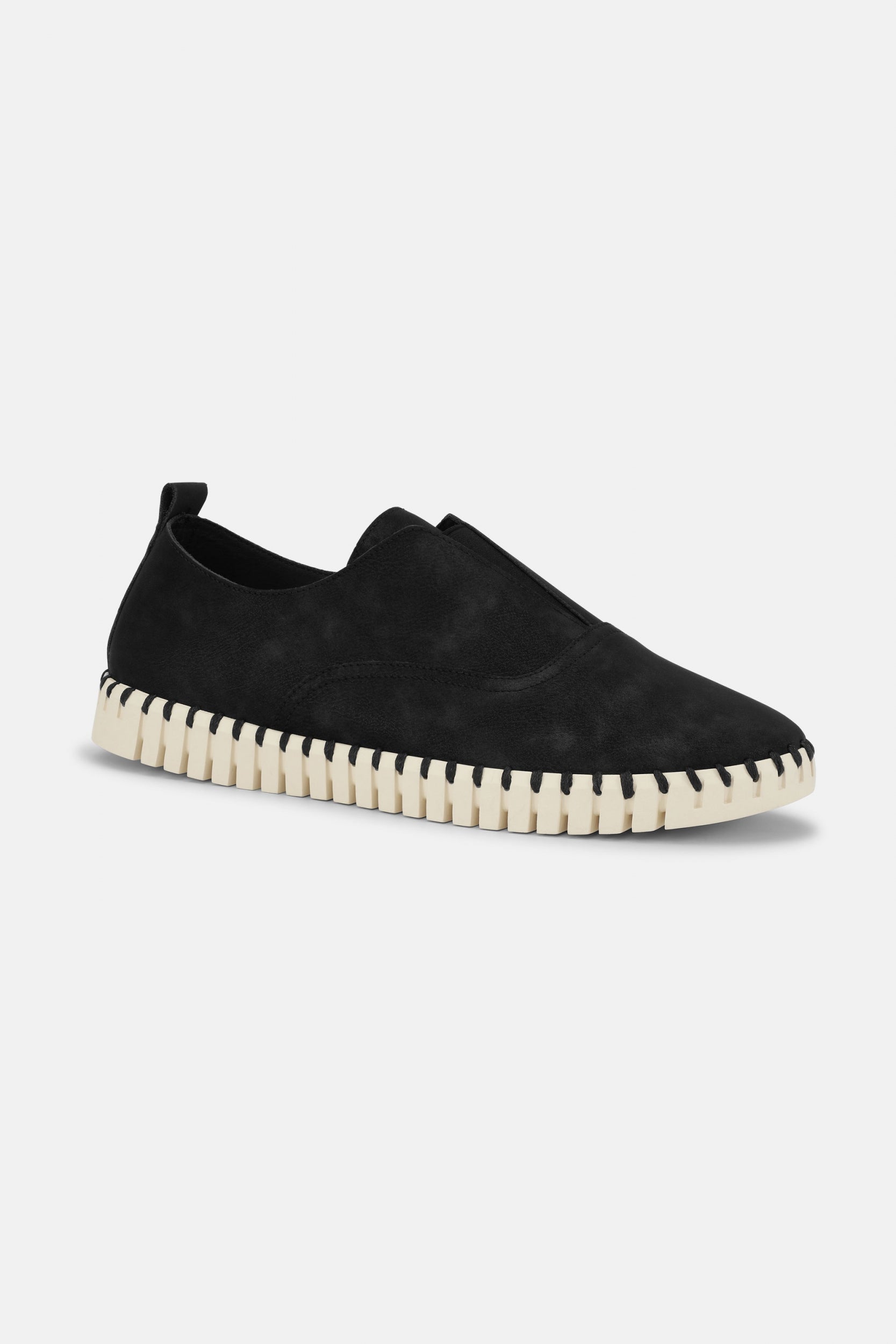Instappers Heren TULIP144MEN - 001111 Black Pearled Ivory | Black Pearled Ivory | Shoes | Ilse Jacobsen