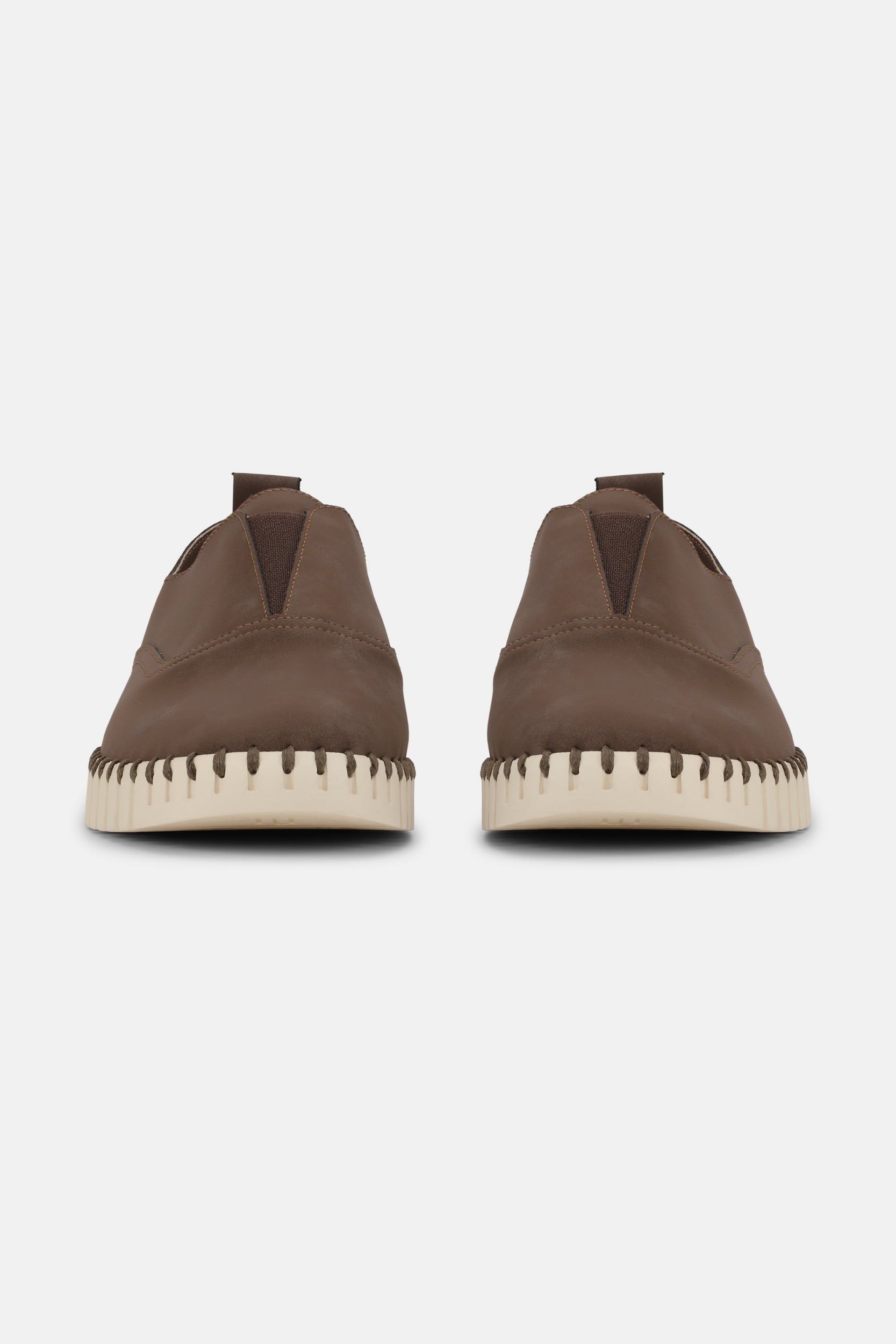 Instappers Heren TULIP144MEN - 200111 Brown Pearled Ivory | Brown Pearled Ivory | Shoes | Ilse Jacobsen