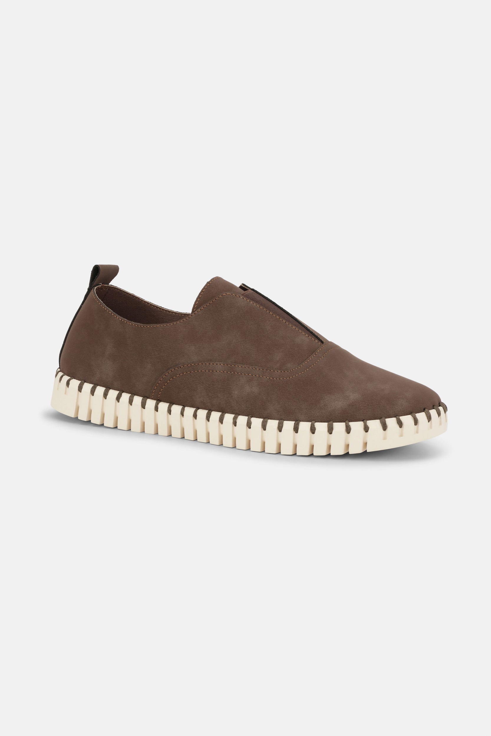 Instappers Heren TULIP144MEN - 200111 Brown Pearled Ivory | Brown Pearled Ivory | Shoes | Ilse Jacobsen