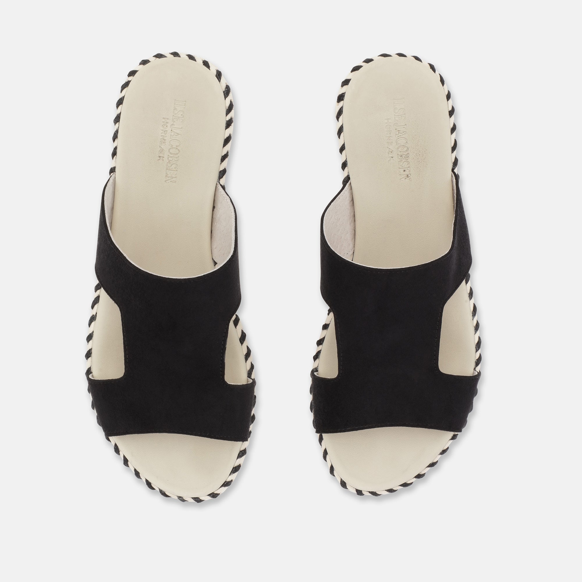 Instapsandalen TULIP1675 - 001 Black | Black | Sandals | Ilse Jacobsen