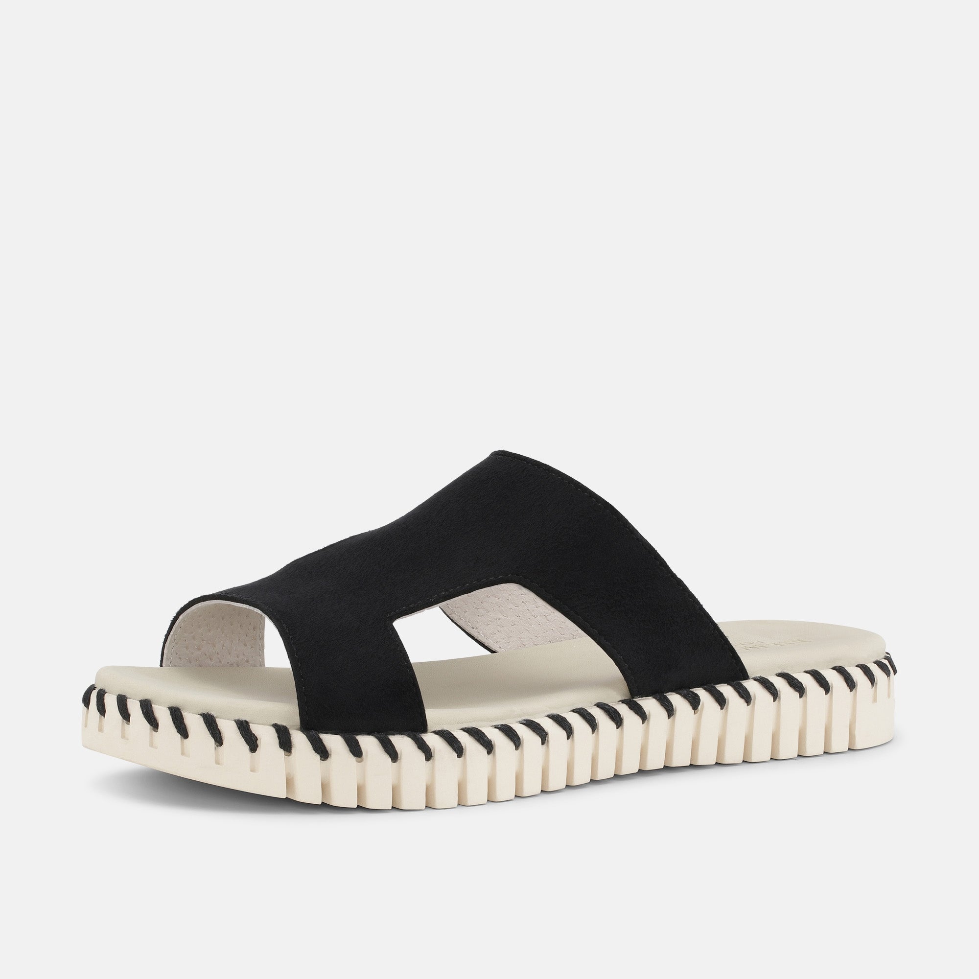 Instapsandalen TULIP1675 - 001 Black | Black | Sandals | Ilse Jacobsen