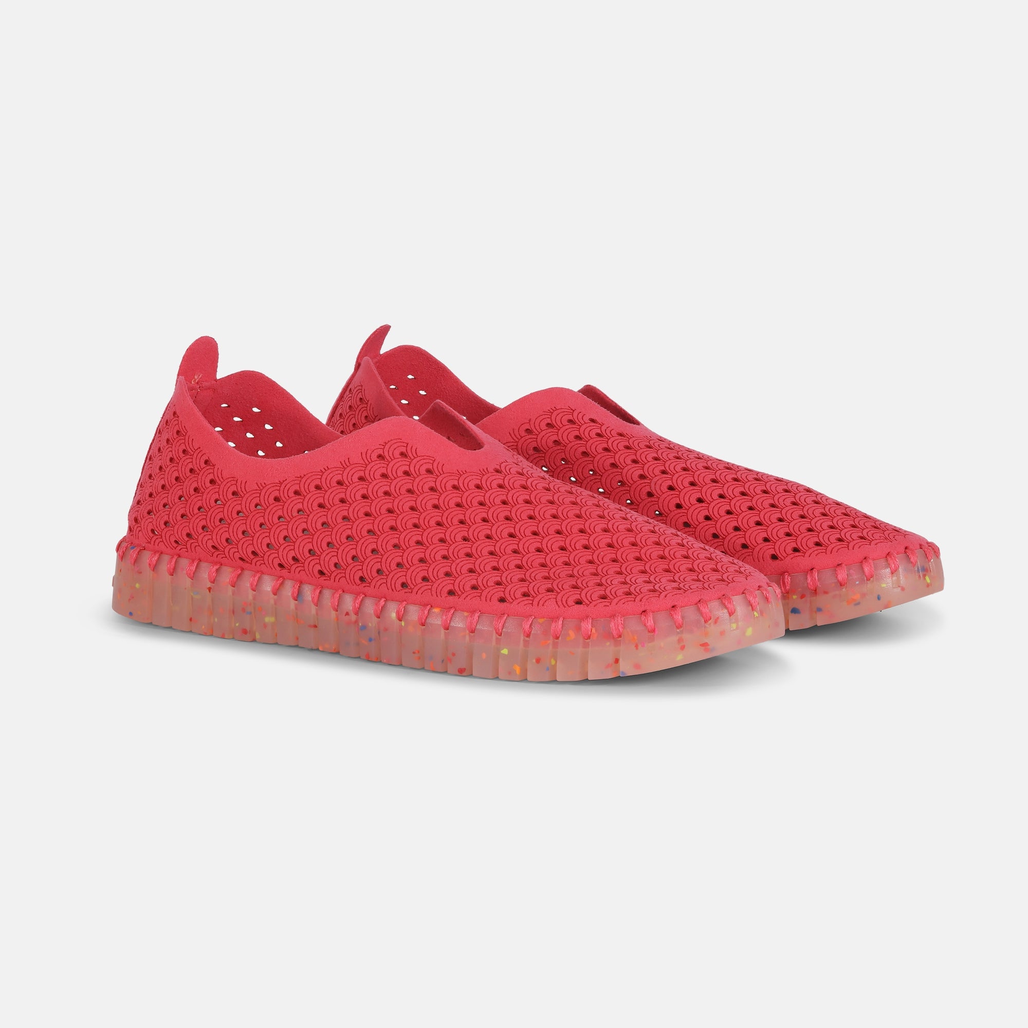 Instappers TULIP3072 gespikkelde zool - 309 Viva Magenta | Viva Magenta | Shoes | Ilse Jacobsen