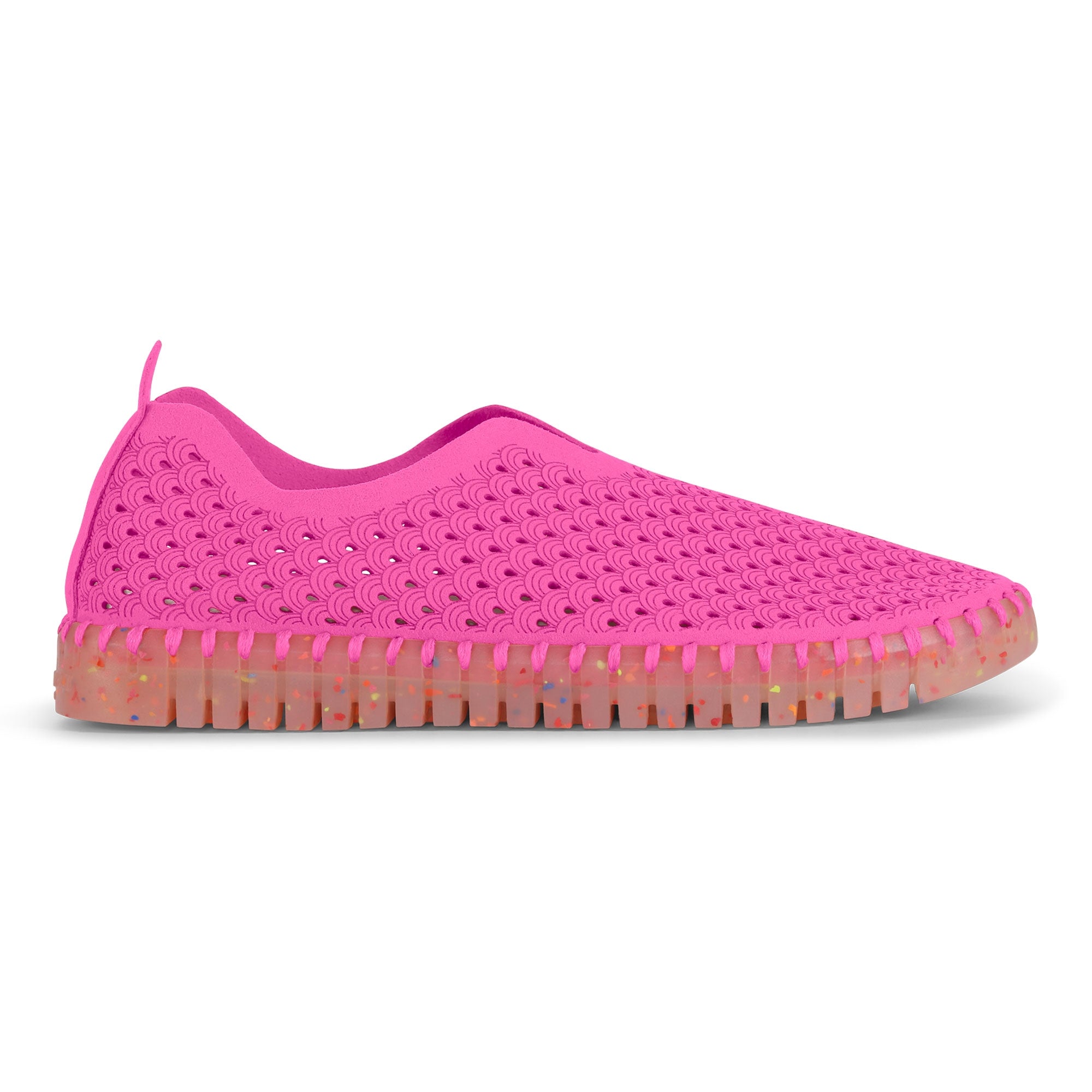 Instappers TULIP3072 gespikkelde zool - 398 Rose Violet | Rose Violet | Shoes | Ilse Jacobsen