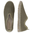 Instappers TULIP3072 gespikkelde zool | Army | Shoes | Ilse Jacobsen