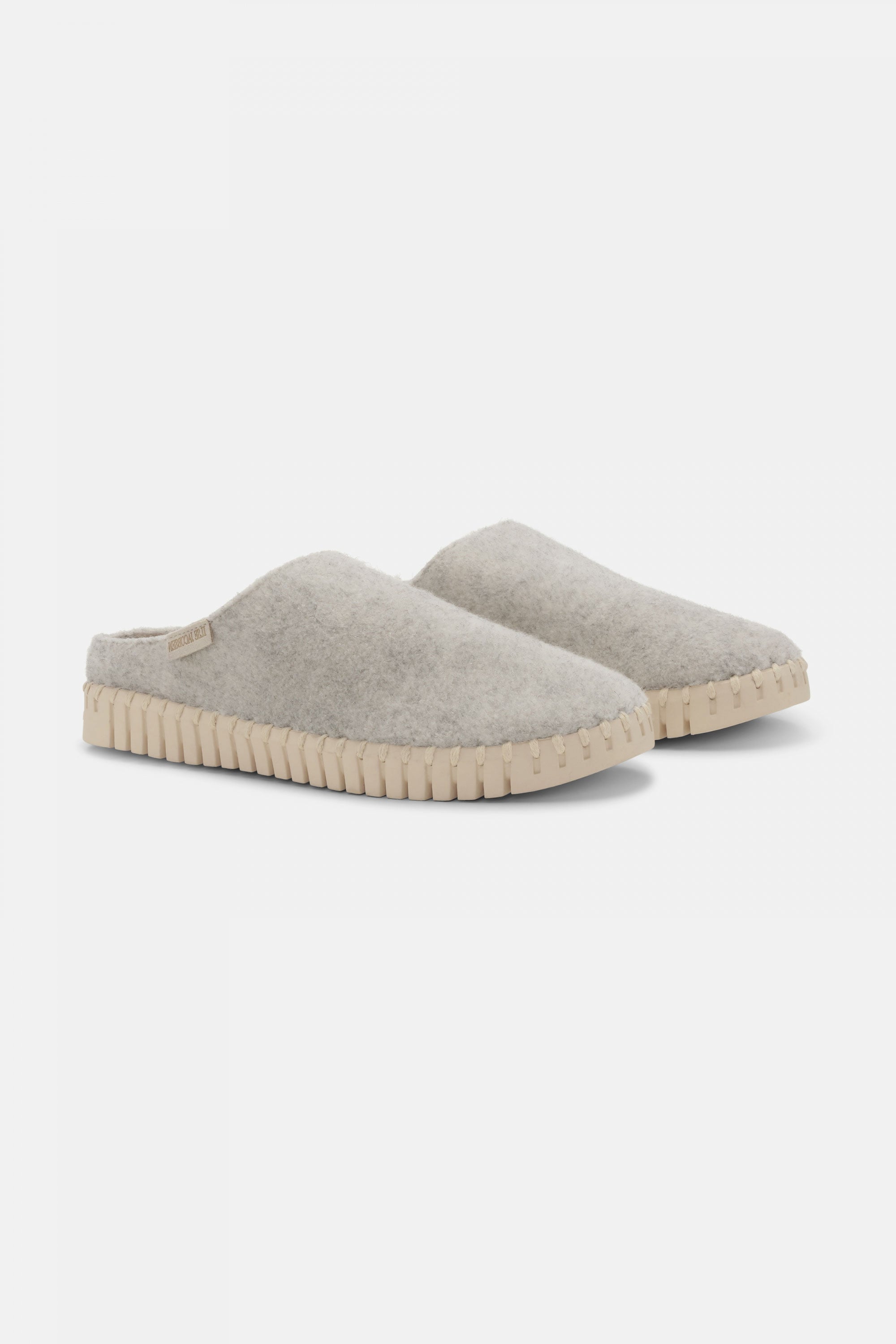 Vilten Pantoffels TULIP3090F - Pumice Stone 021 | Pumice Stone | Shoes | Ilse Jacobsen