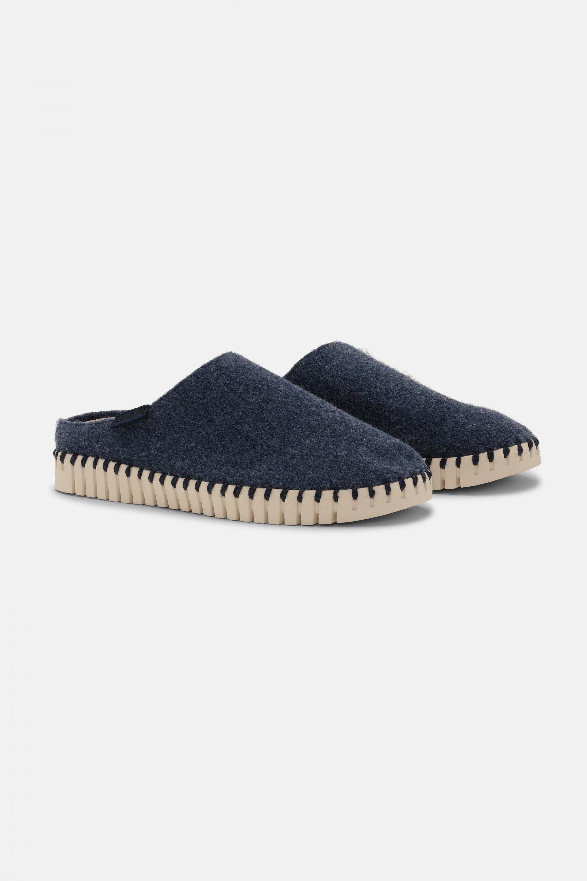 Vilten Pantoffels TULIP3090F - Dark Indigo 660 | Dark Indigo | Shoes | Ilse Jacobsen