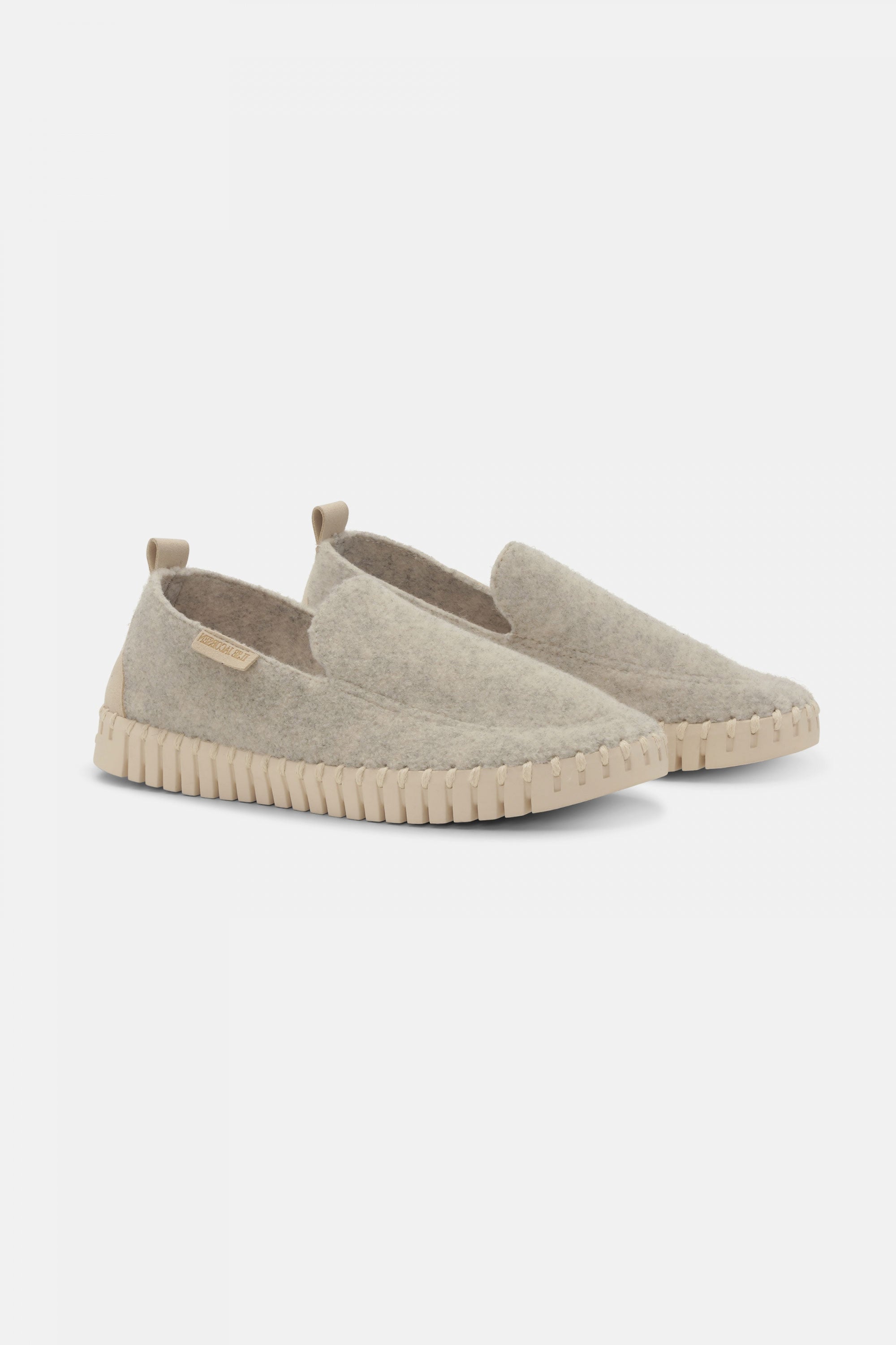 Vilten Loafers TULIP3092F - Pumice Stone 021 | Pumice Stone | Shoes | Ilse Jacobsen