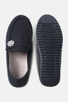 Tulip penny loafer met sleehak TULIP3220 | Black Black | Shoes | Ilse Jacobsen