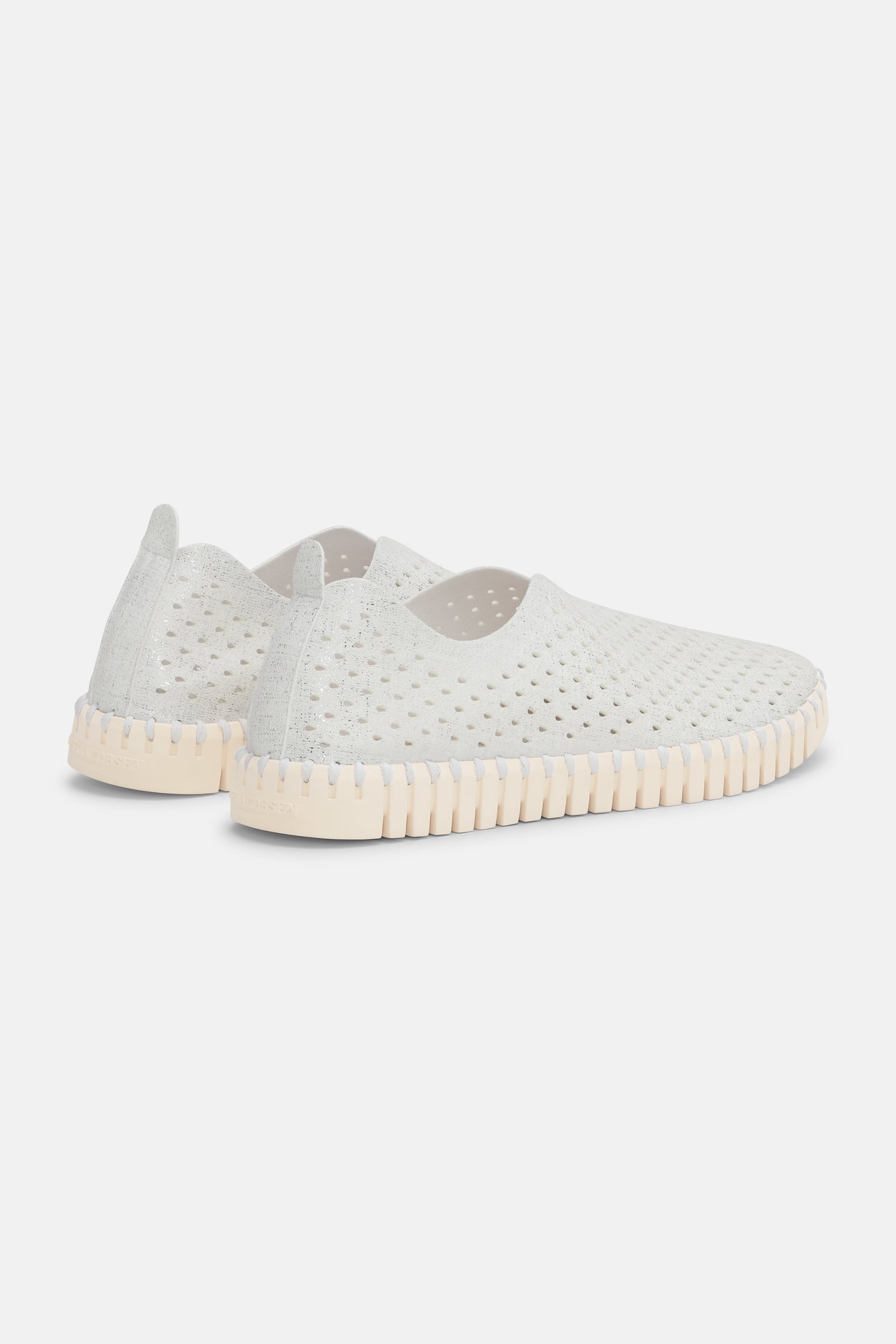 Tulip Instapper met glitter TULIP3223 | White Pearled Ivory | Shoes | Ilse Jacobsen