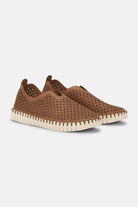 Tulip Instapper met glitter TULIP3223 | Nougat Pearled Ivory | Shoes | Ilse Jacobsen