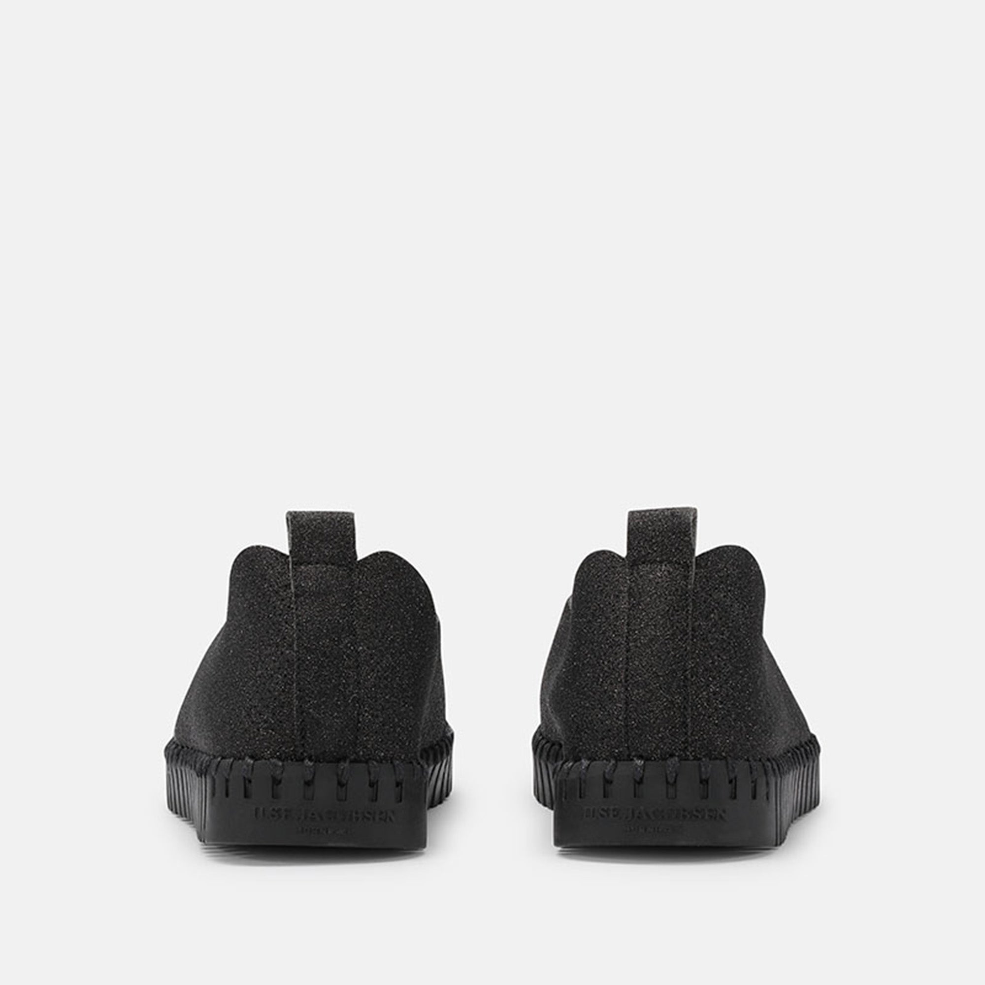 Instappers met glitter TULIP3272GB - 001001 Black Black | Black Black | Shoes | Ilse Jacobsen