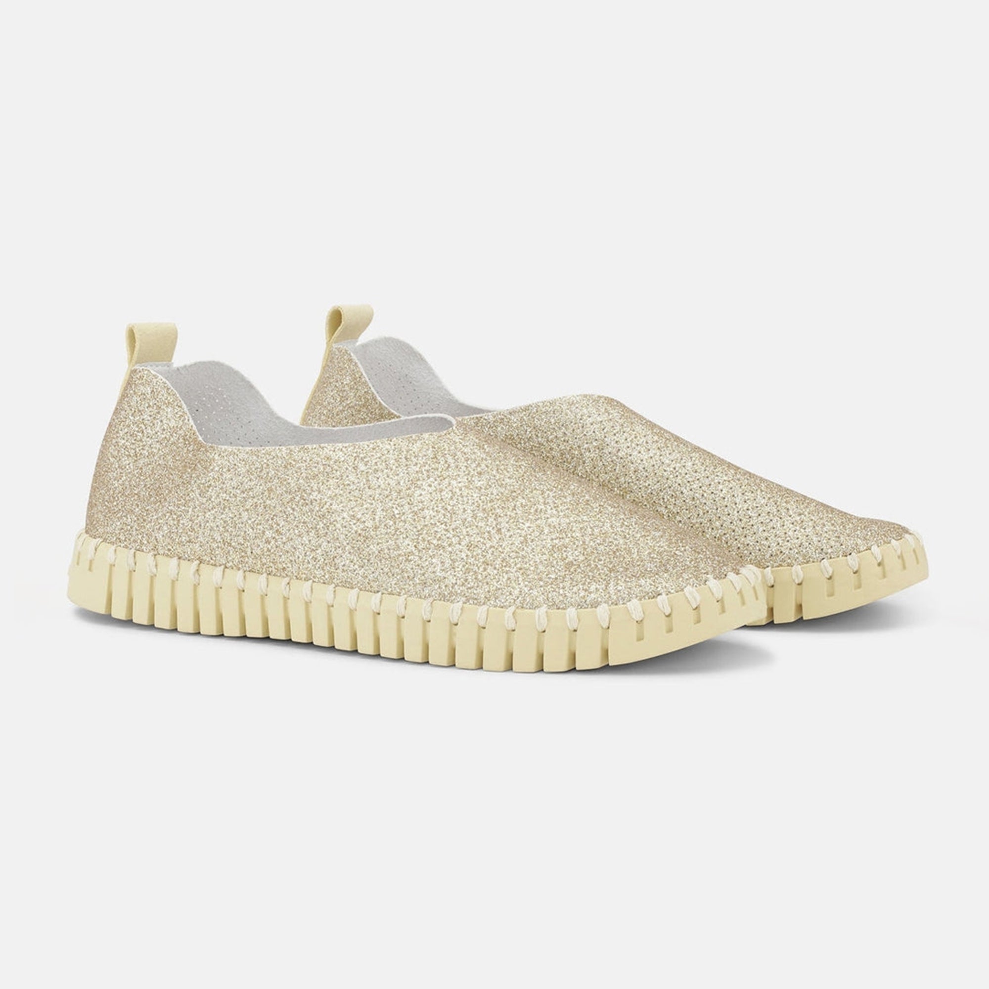 Instappers met glitter TULIP3272GB - 780780 Platin Platin | Platin Platin | Shoes | Ilse Jacobsen