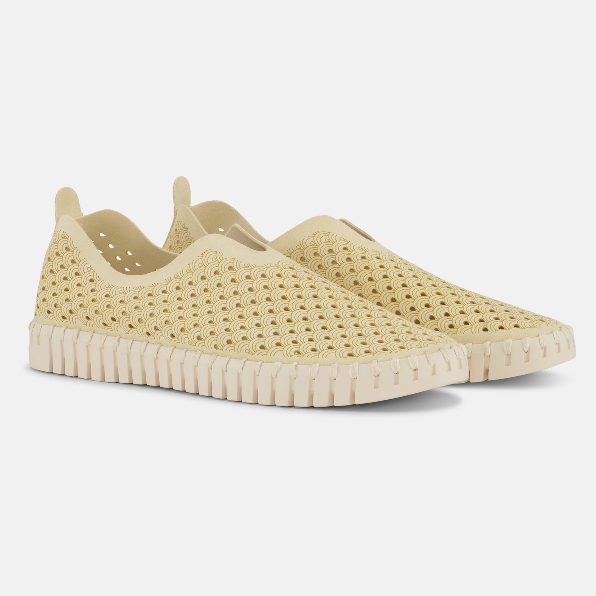 Instappers TULIP3275 beige zool - 103 Double Cream | Double Cream | Shoes | Ilse Jacobsen