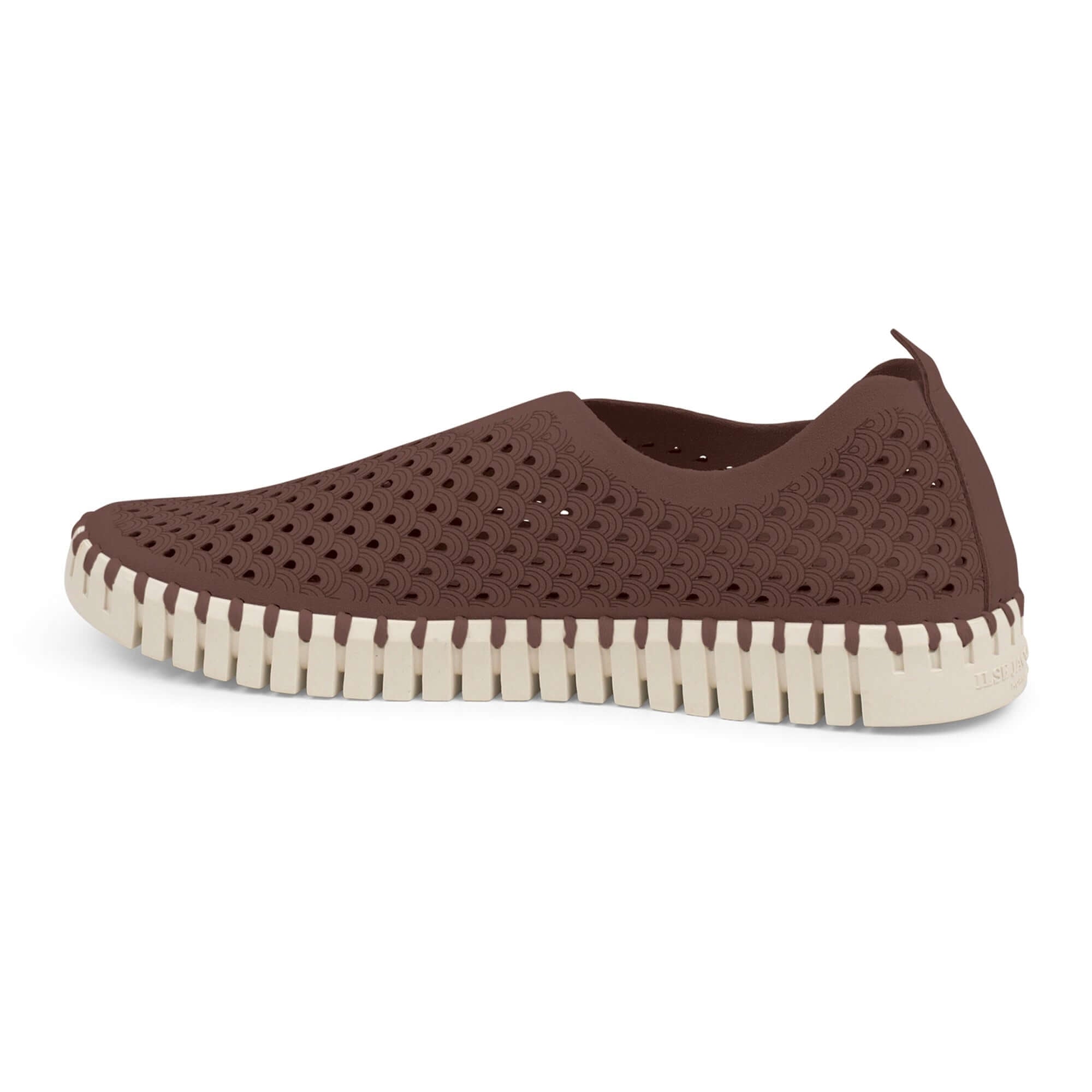 Instappers TULIP3275 beige zool - 205 Chocolate | Chocolate | Shoes | Ilse Jacobsen