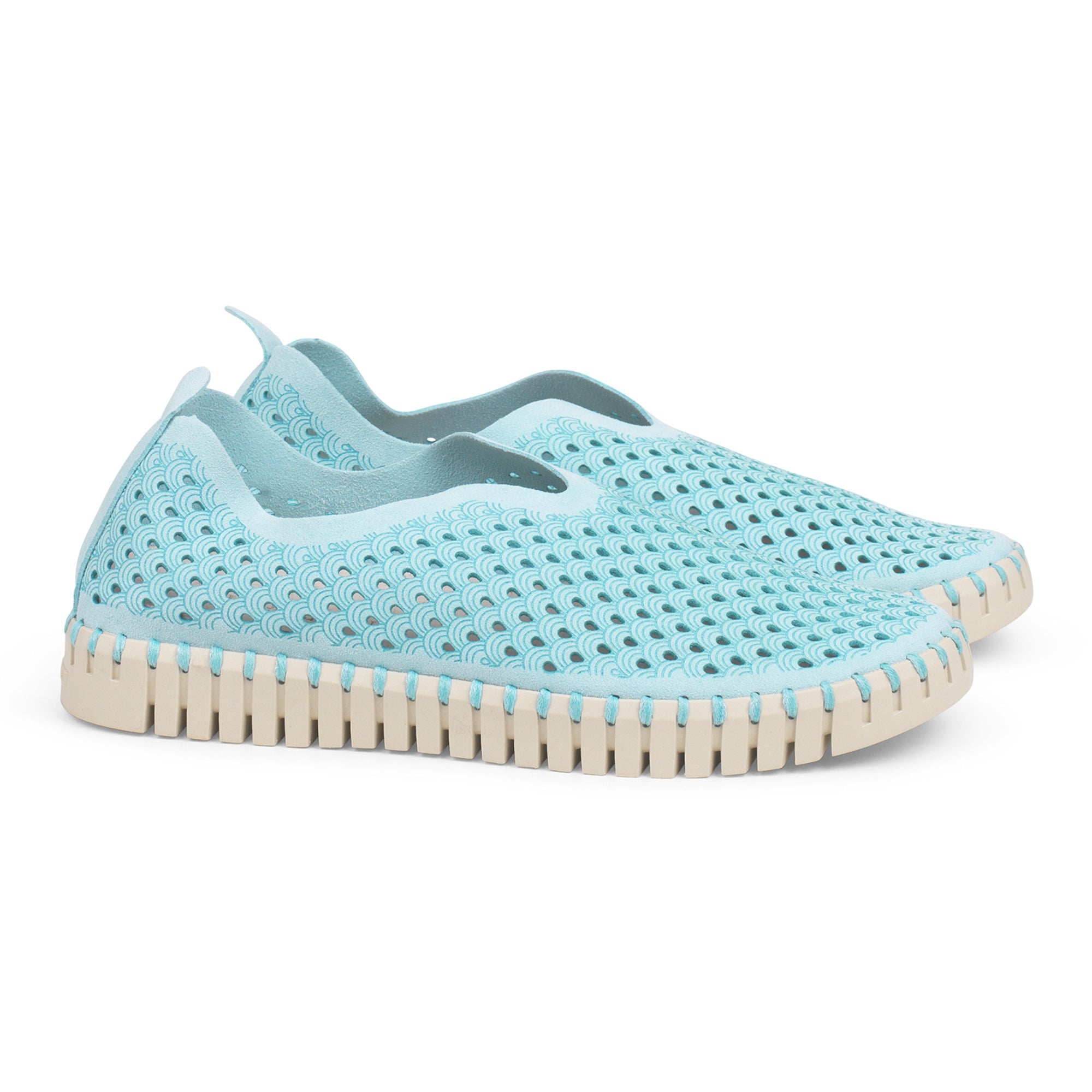 Instappers TULIP3275 beige zool - 464 Sapphire | Sapphire | Shoes | Ilse Jacobsen