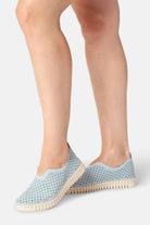 Instappers TULIP3275 beige zool | Ash Blue | Shoes | Ilse Jacobsen