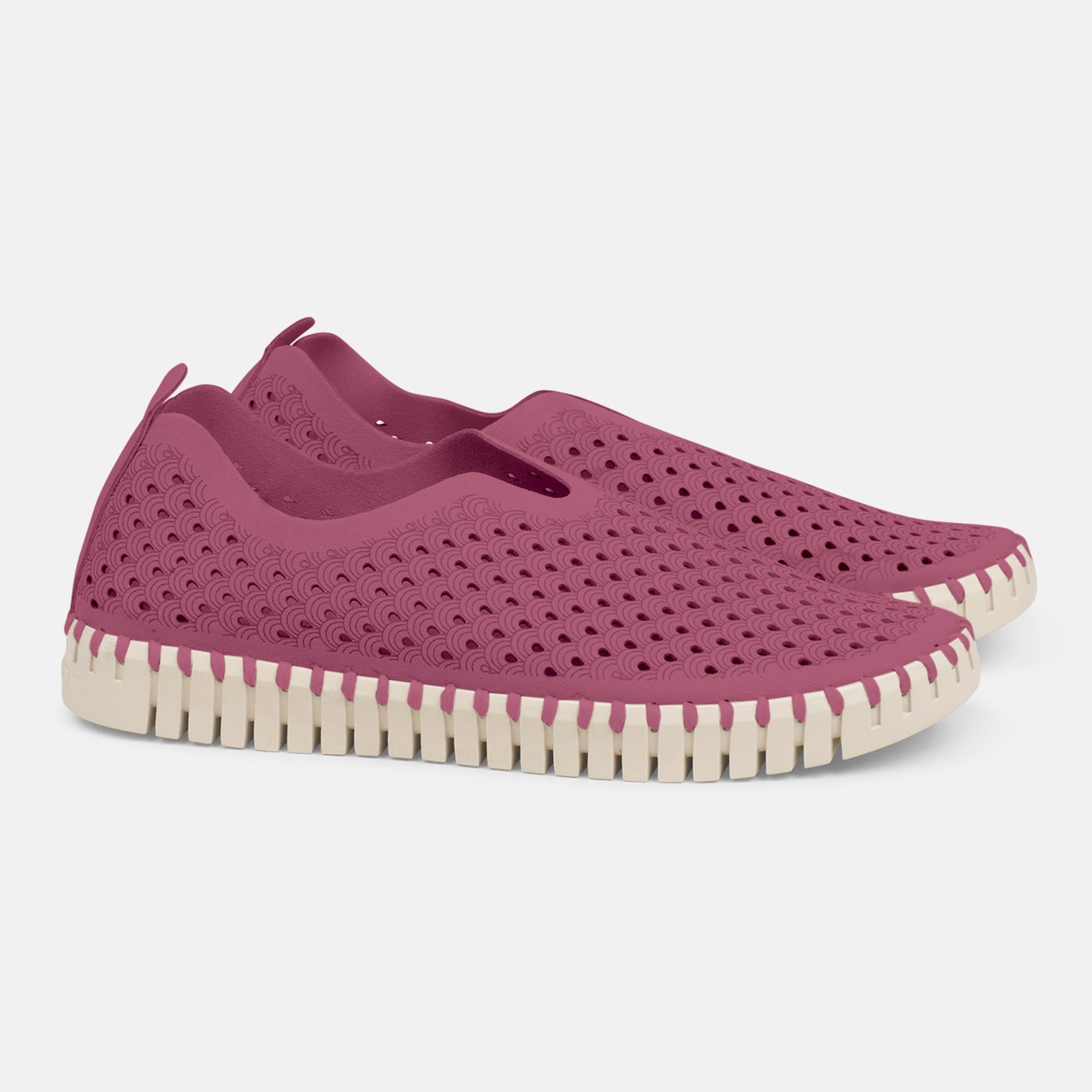 Instappers TULIP3275 beige zool - 916 Wild Berry | Wild Berry | Shoes | Ilse Jacobsen