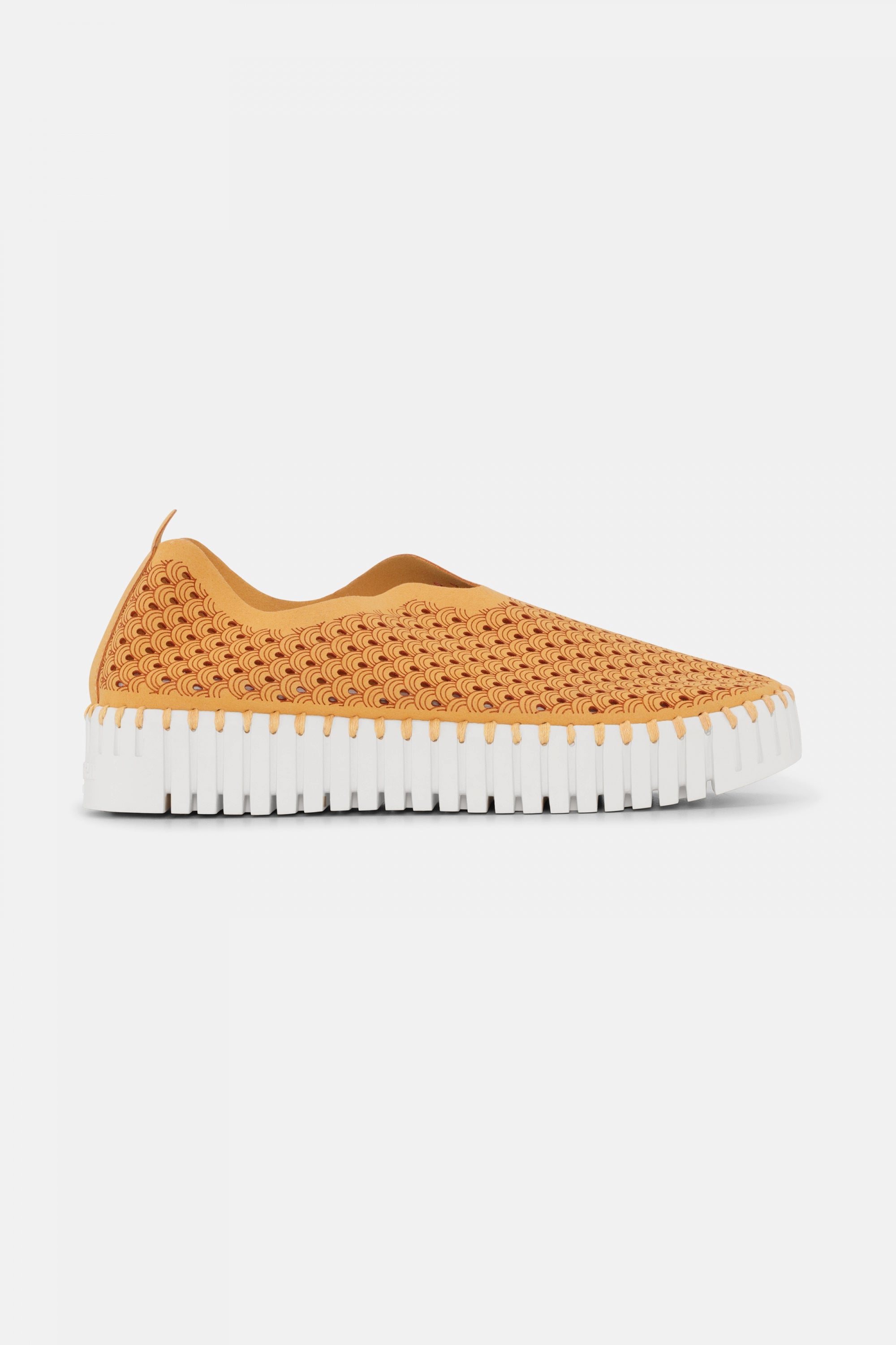 Instappers Platform TULIP3373W witte zool - 849 Golden Nugget | Golden Nugget | Shoes | Ilse Jacobsen