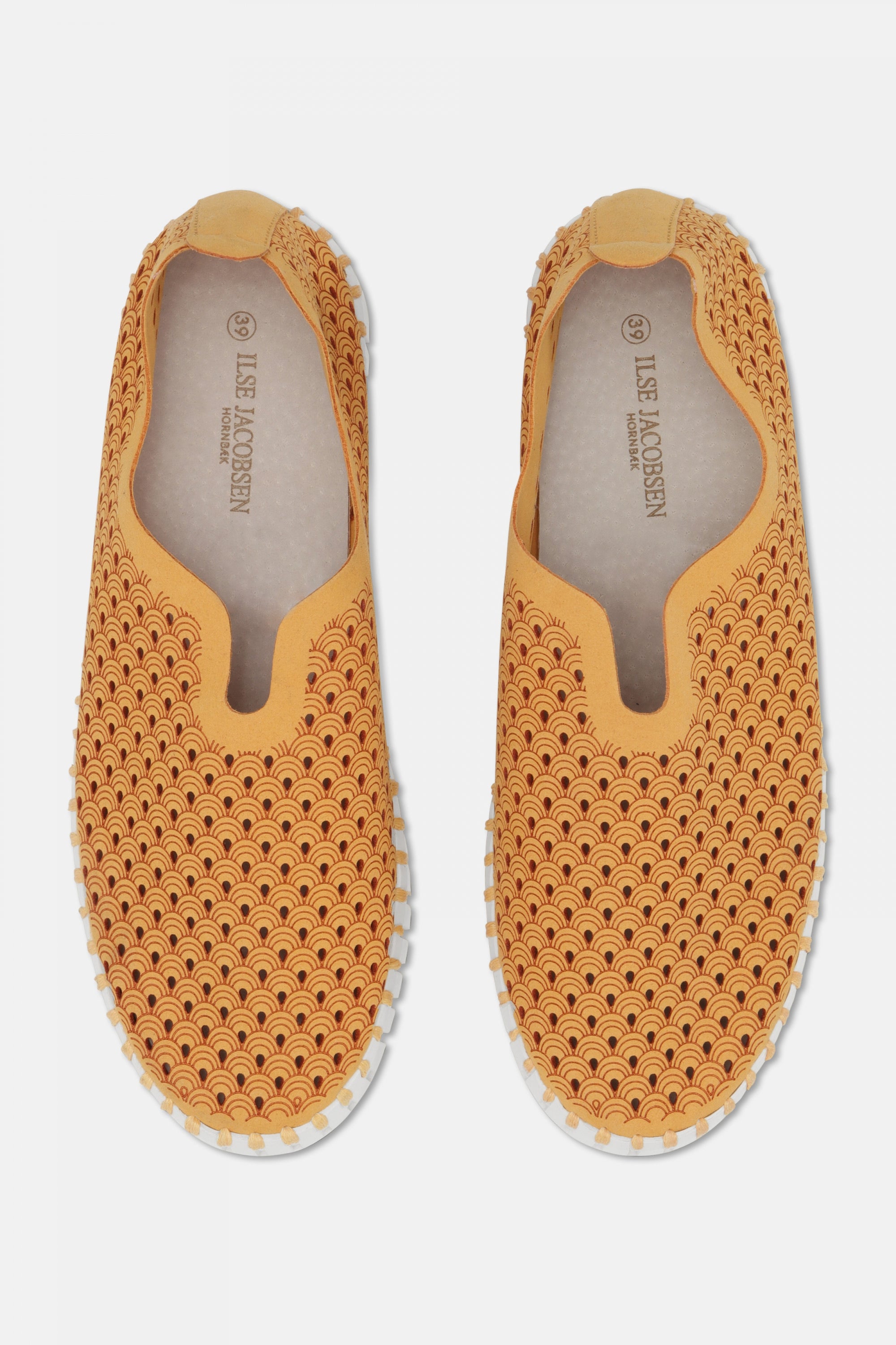 Instappers Platform TULIP3373W witte zool - 849 Golden Nugget | Golden Nugget | Shoes | Ilse Jacobsen