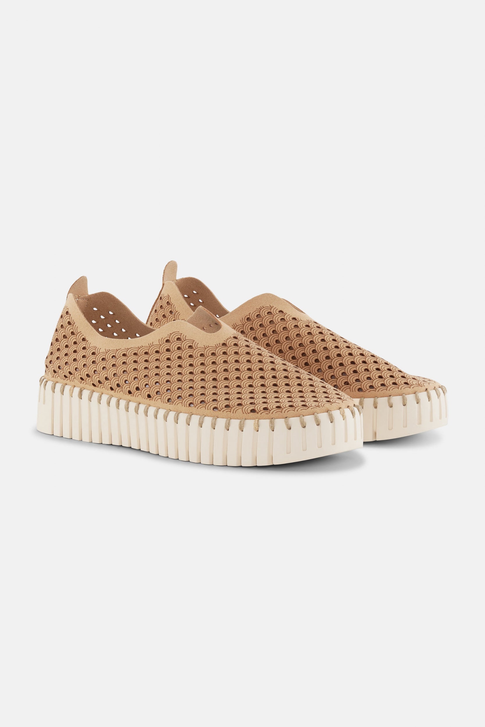Instappers Platform TULIP3373 - 110 Latte | Latte | Shoes | Ilse Jacobsen